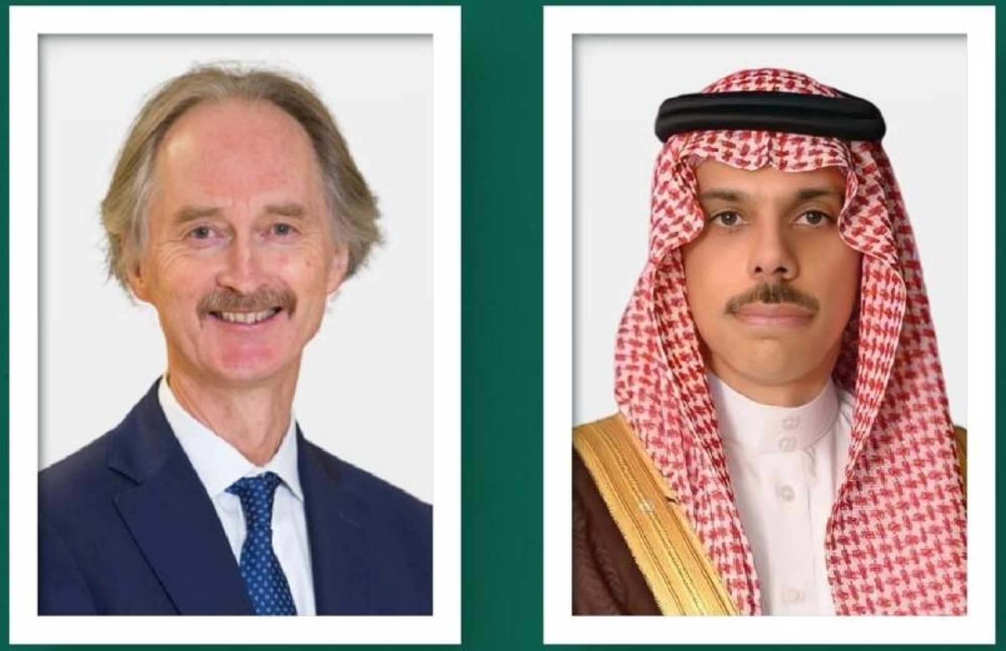 وزير الخارجية يبحث مع المبعوث الأممي الحل السياسي للأزمة السورية