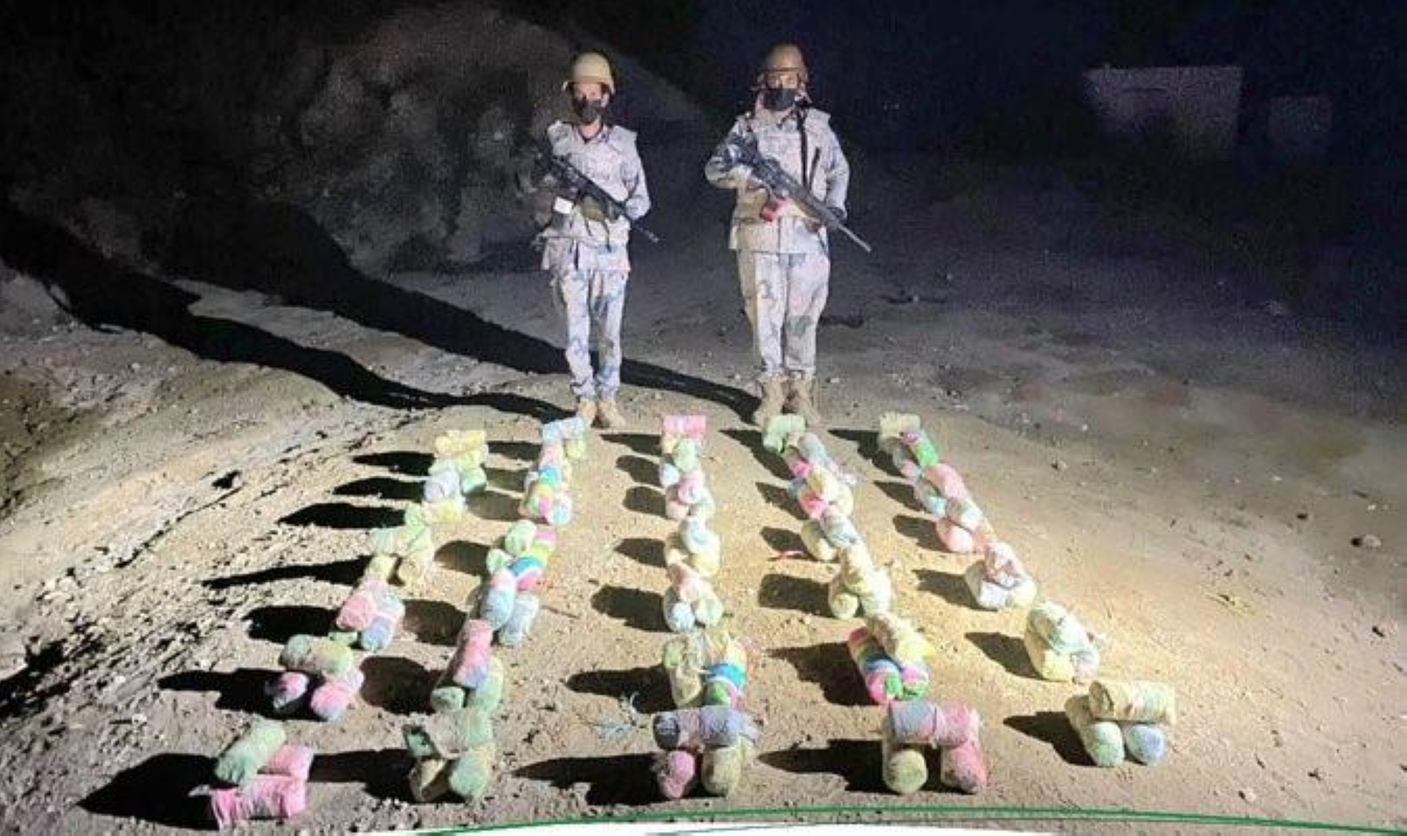 إحباط تهريب 240 كيلوجراماً "قات" بجازان