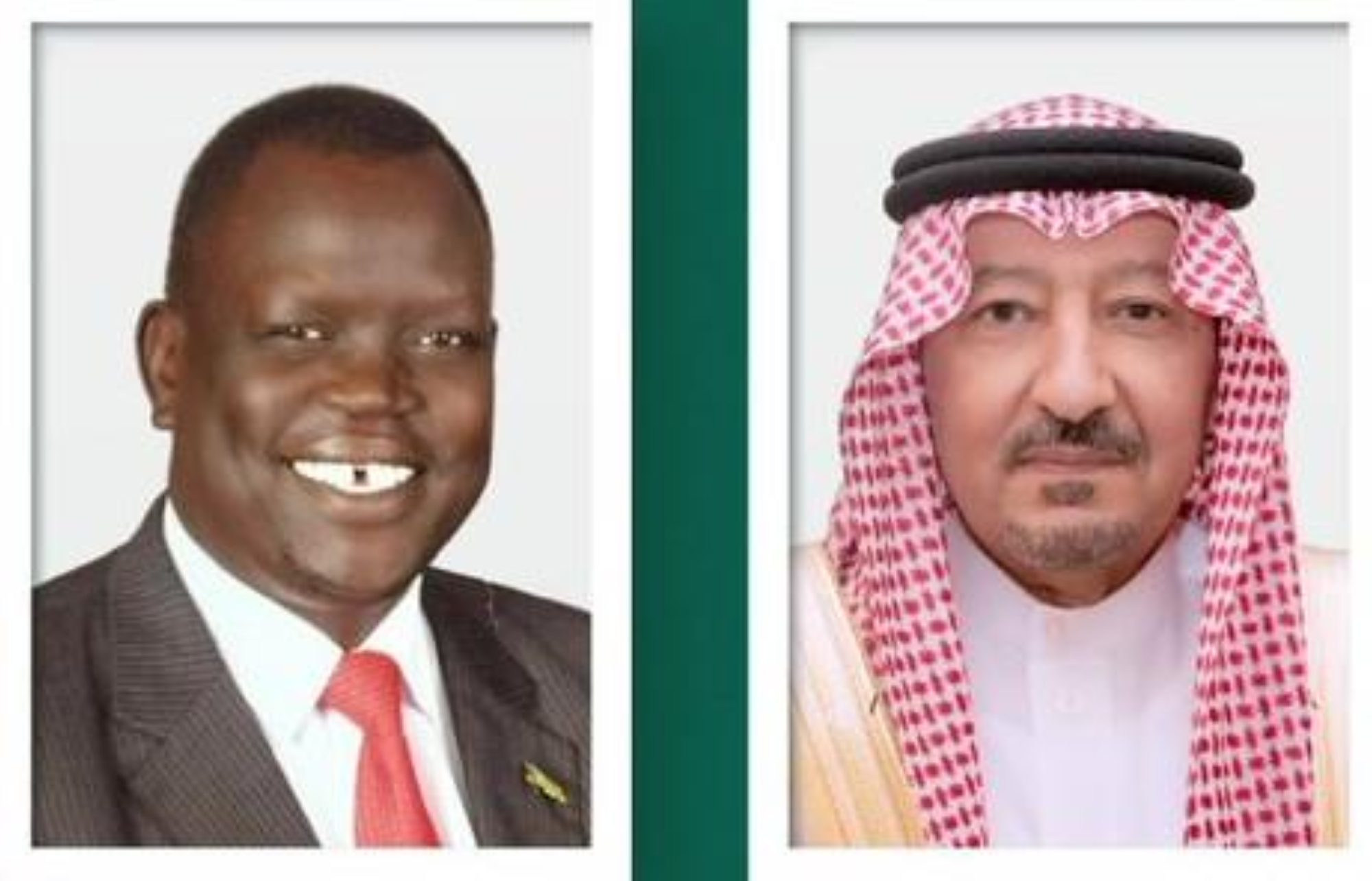 "الخريجي" يبحث ووزير الخارجية بجنوب السودان جهود حل الأزمة السودانية