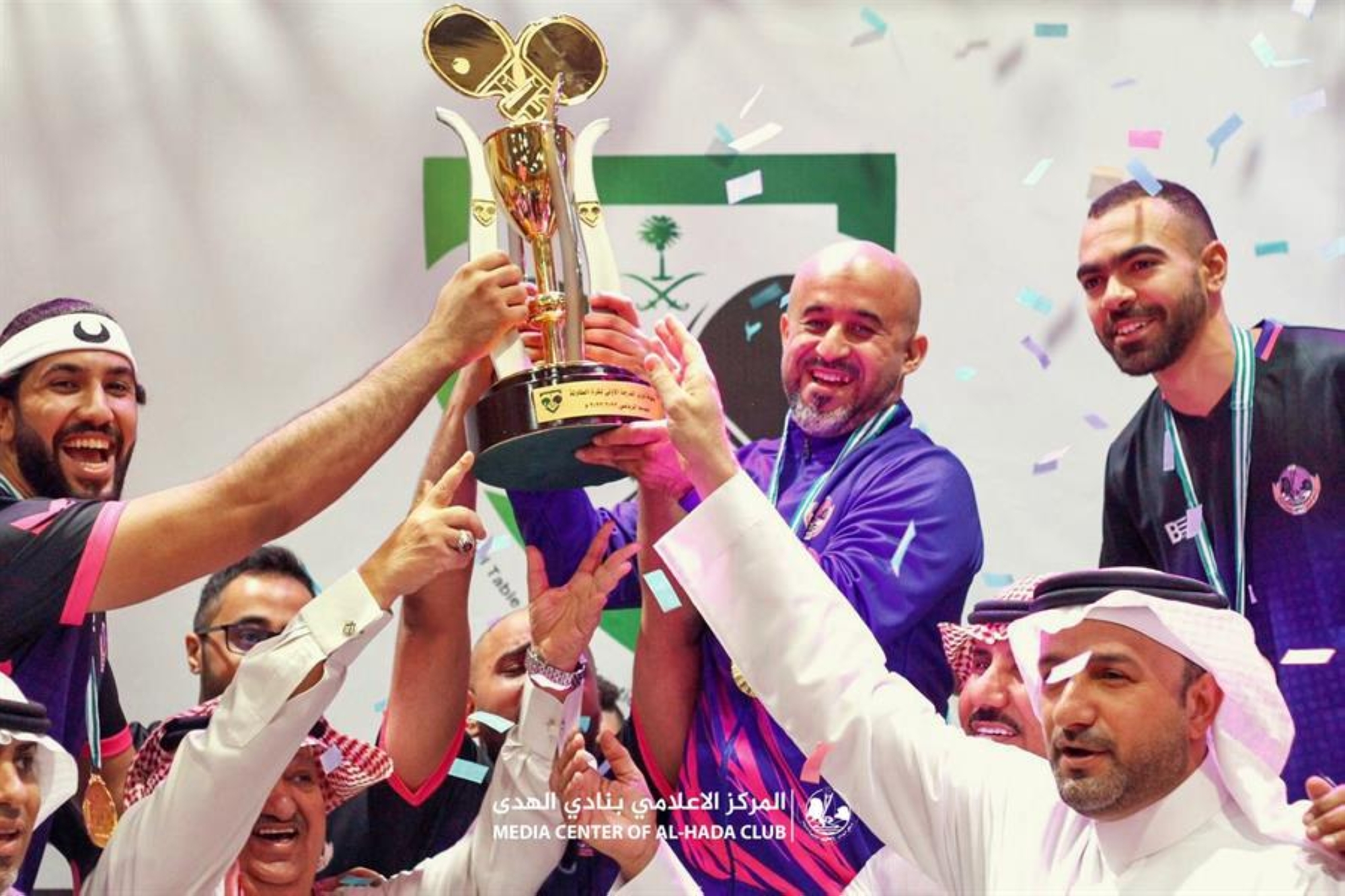 نادي الهدى يُتوّج بدوري كرة الطاولة (صور)
