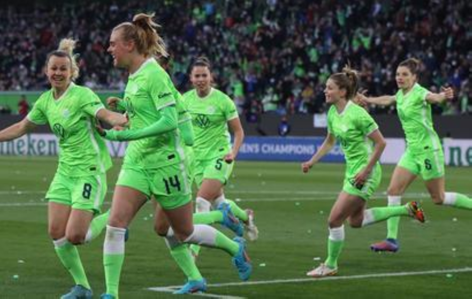 فولفسبورج يضرب موعدا مع برشلونة بنهائي دوري أبطال أوروبا للسيدات