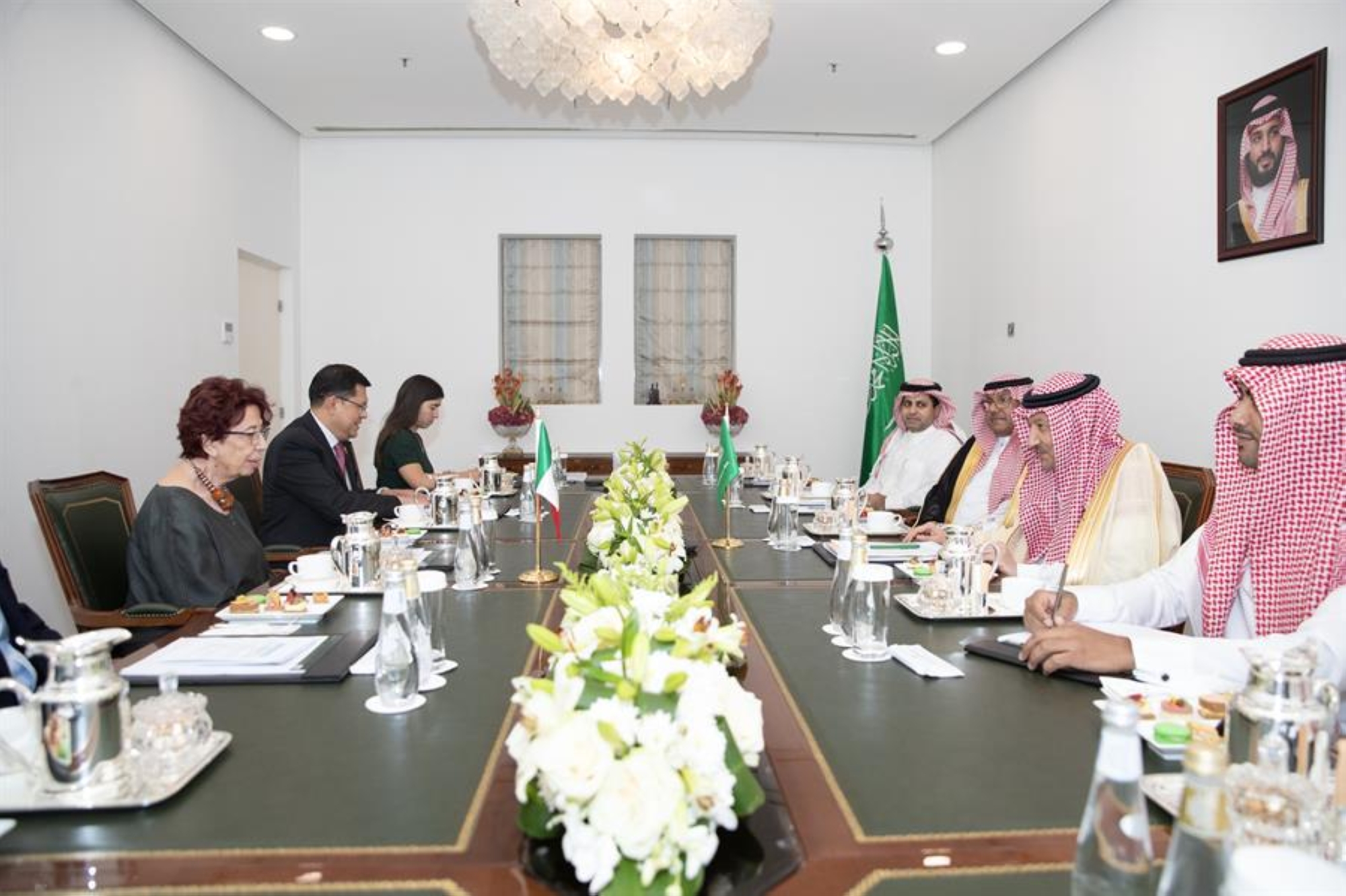 نائب وزير الخارجية يلتقي نائبة وزير العلاقات الخارجية المكسيكية