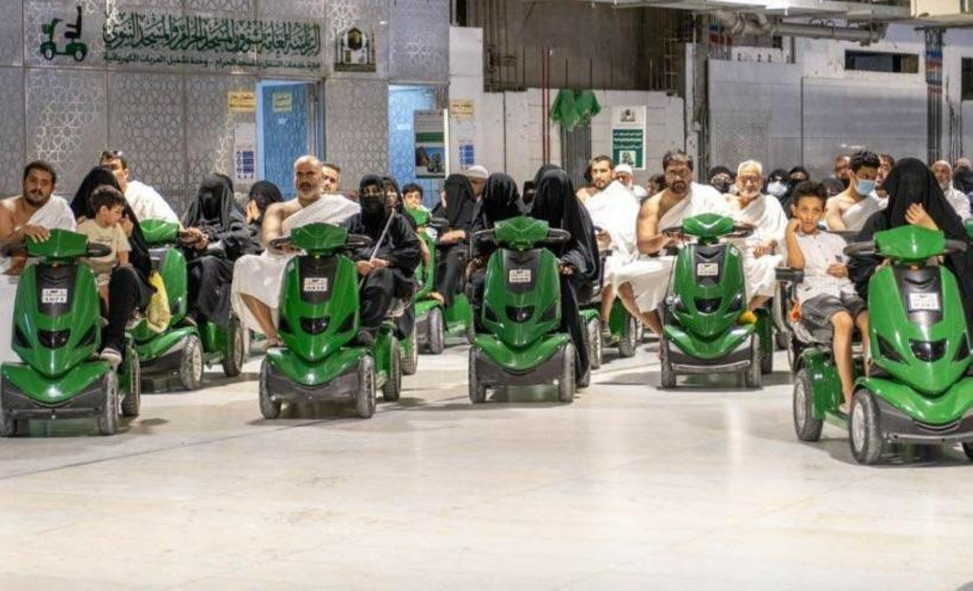 "شؤون الحرمين" تستحدث خدمة جديدة داخل الرواق السعودي
