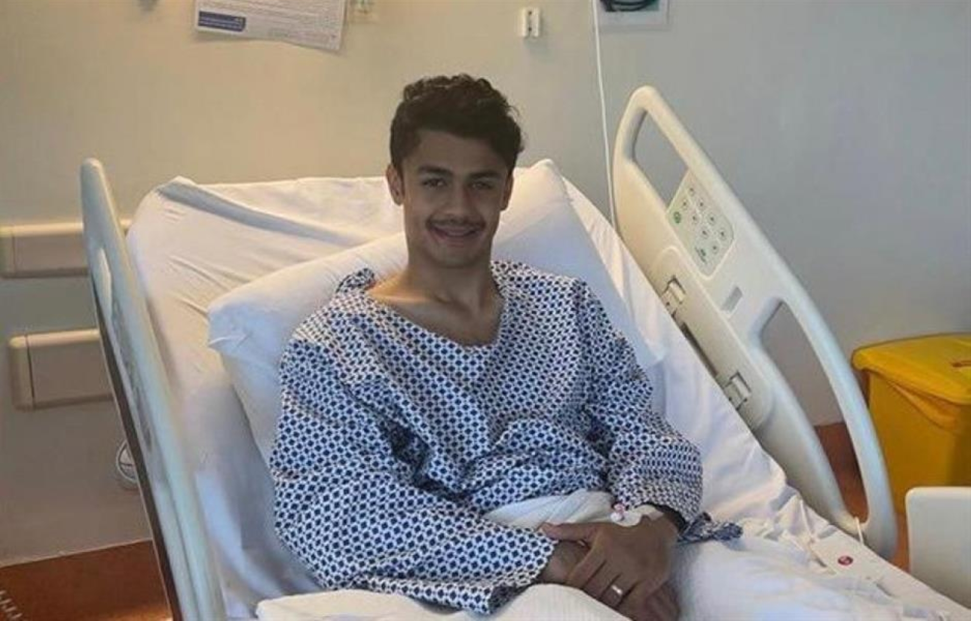 ناصر العمران يجري جراحة الرباط الصليبي