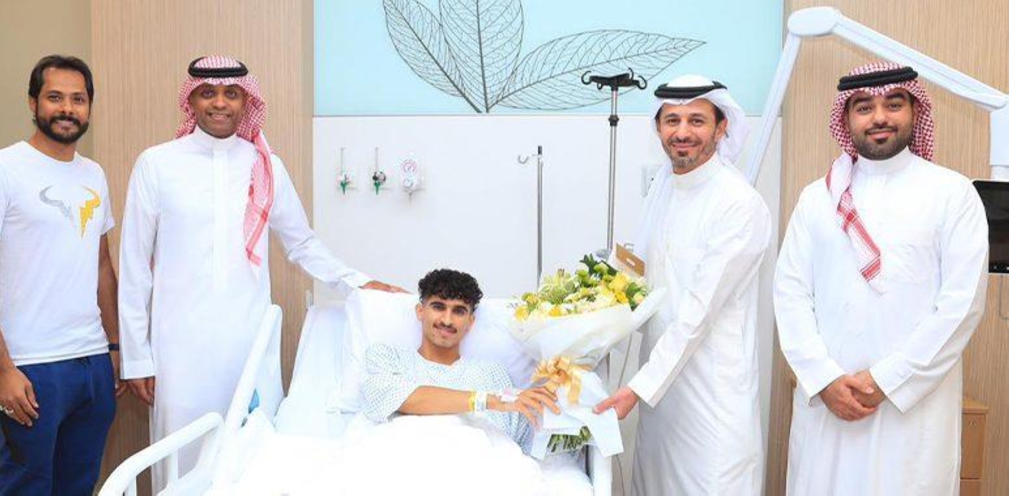 الفتح يعلن إجراء عملية جراحية ناجحة لـ"عبدالله العنزي"