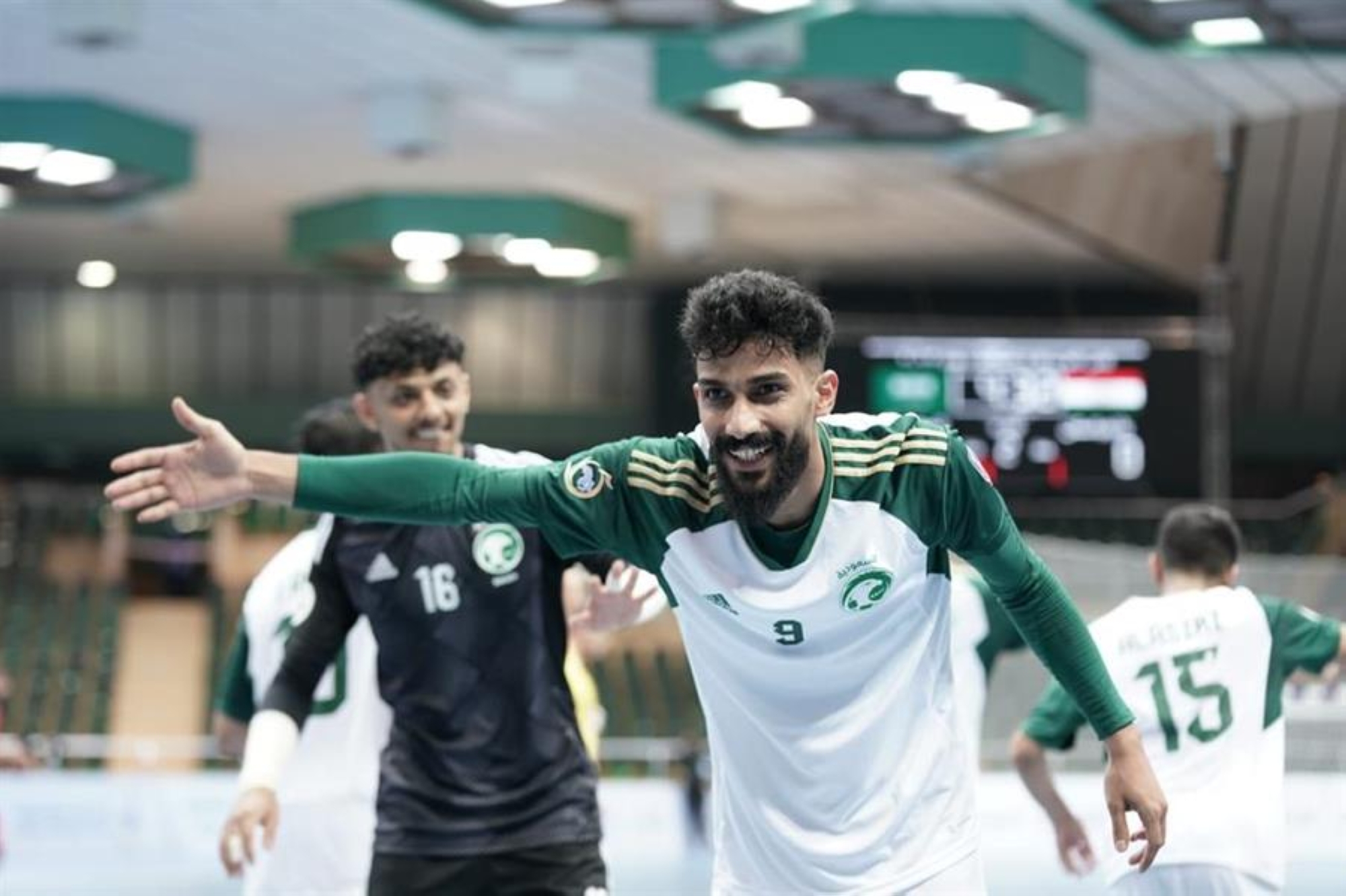 أخضر الصالات يكتسح طاجيكستان بثمانية أهداف ضمن بطولة كأس العرب