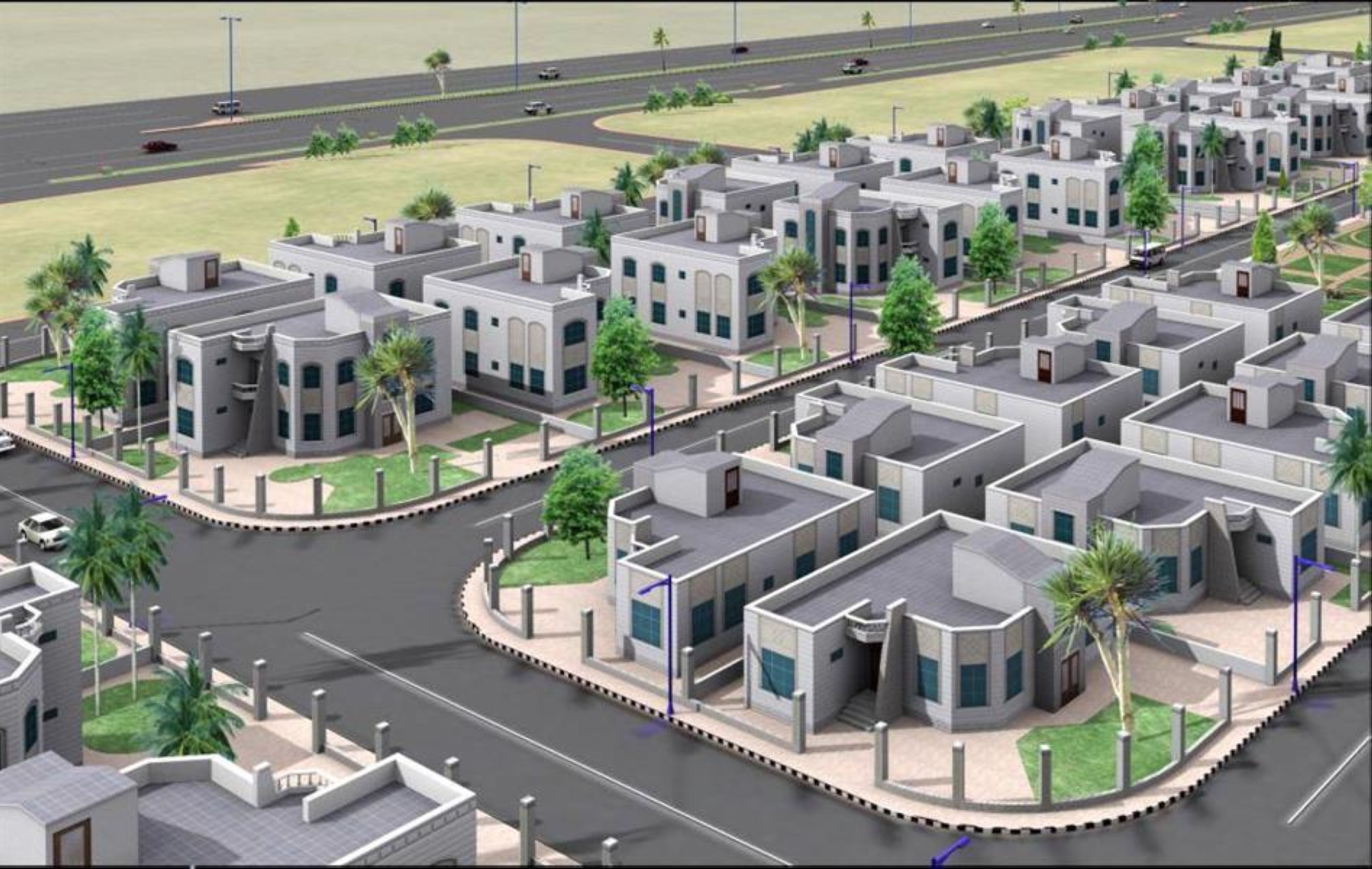 8 مخططات بمساحة 1900 ملعب كرة قدم في الرياض