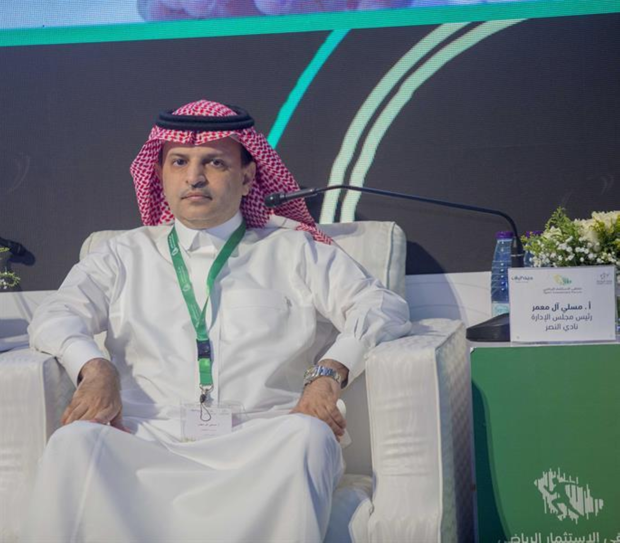 المسحل يعزي آل معمر في وفاة والده