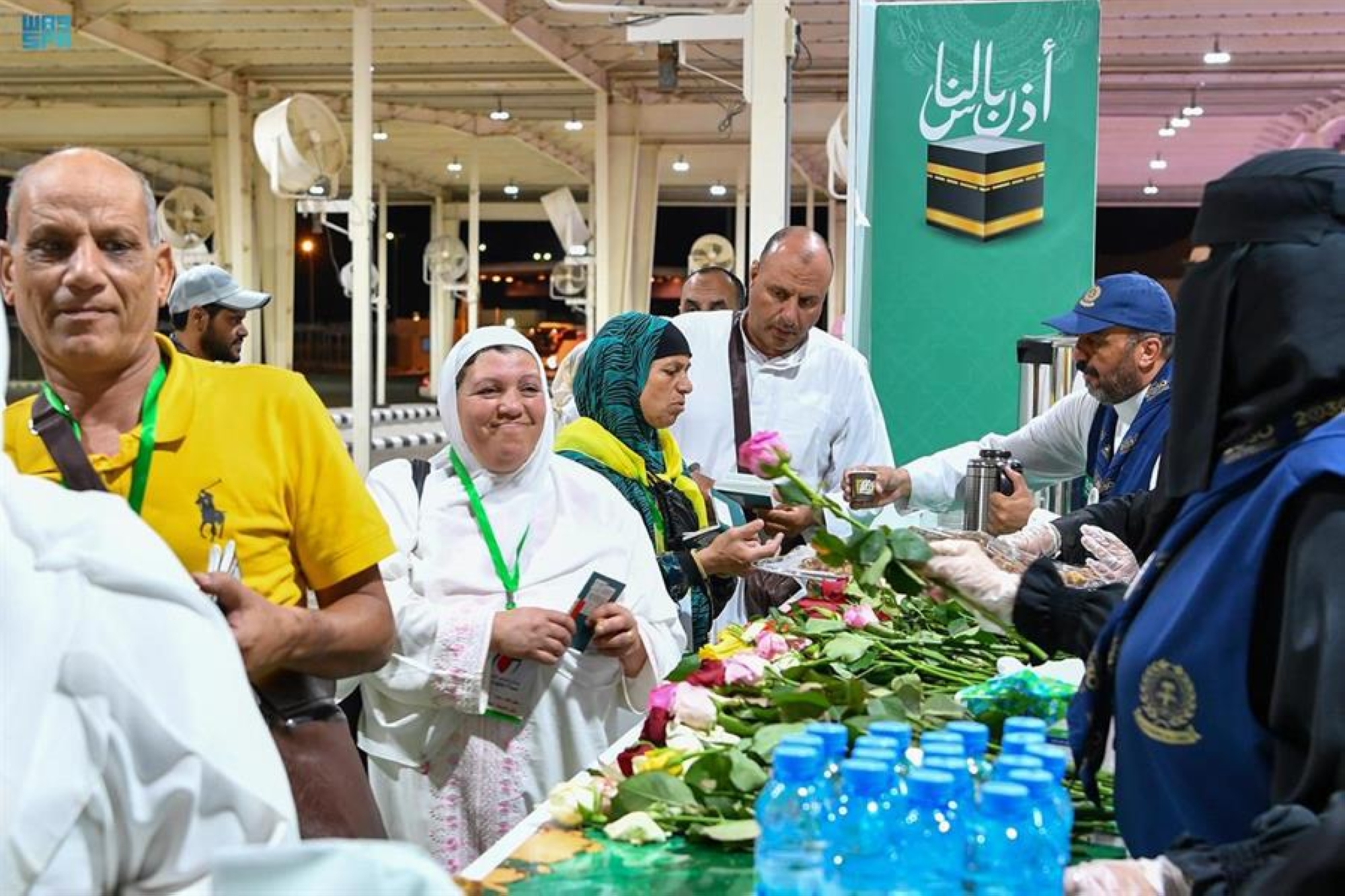 مدينة الحجاج بمنفذ حالة عمار تواصل تقديم خدماتها لضيوف الرحمن