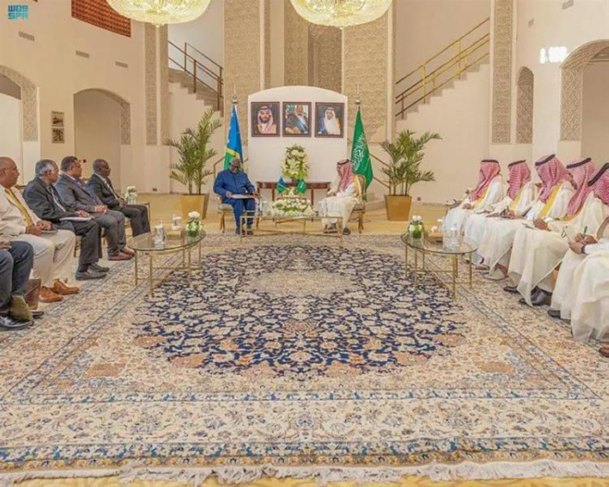 "المملكة" و"جزر سليمان" يبحثان تعزيز التعاون الاقتصادي