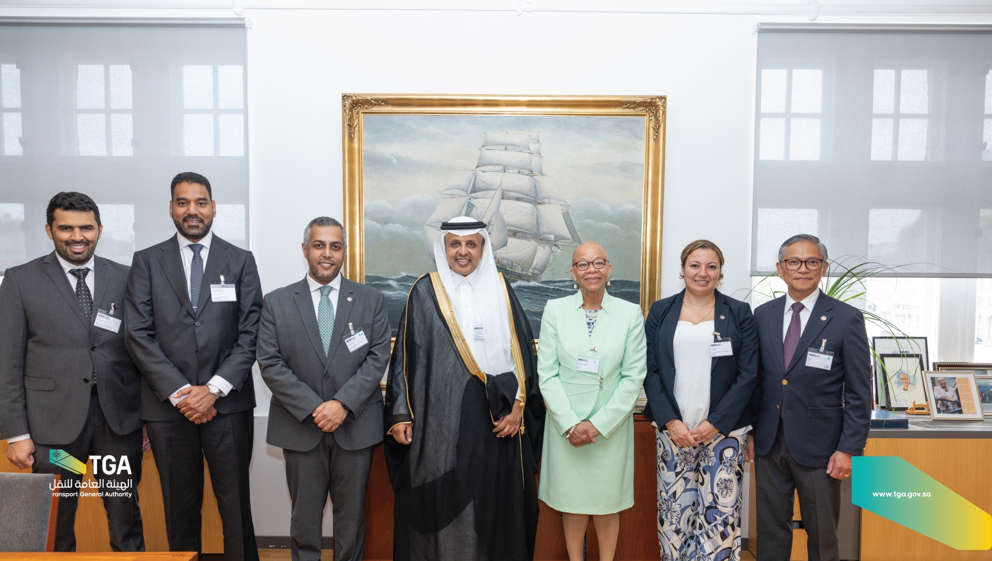 المملكة تدعم برامج الجامعة "البحرية الدولية"