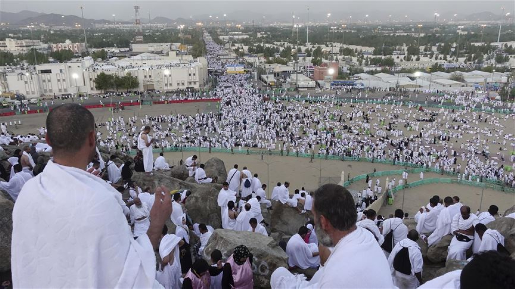 طقس المشاعر.. "45 درجة" في عرفات ومزدلفة