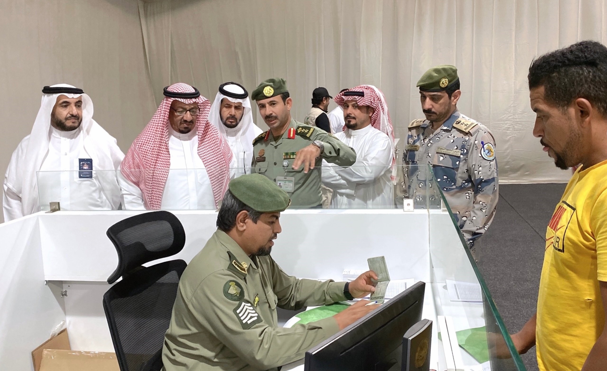 "الوديعة".. خدمات لتسهيل مغادرة الحجاج "اليمنيين"