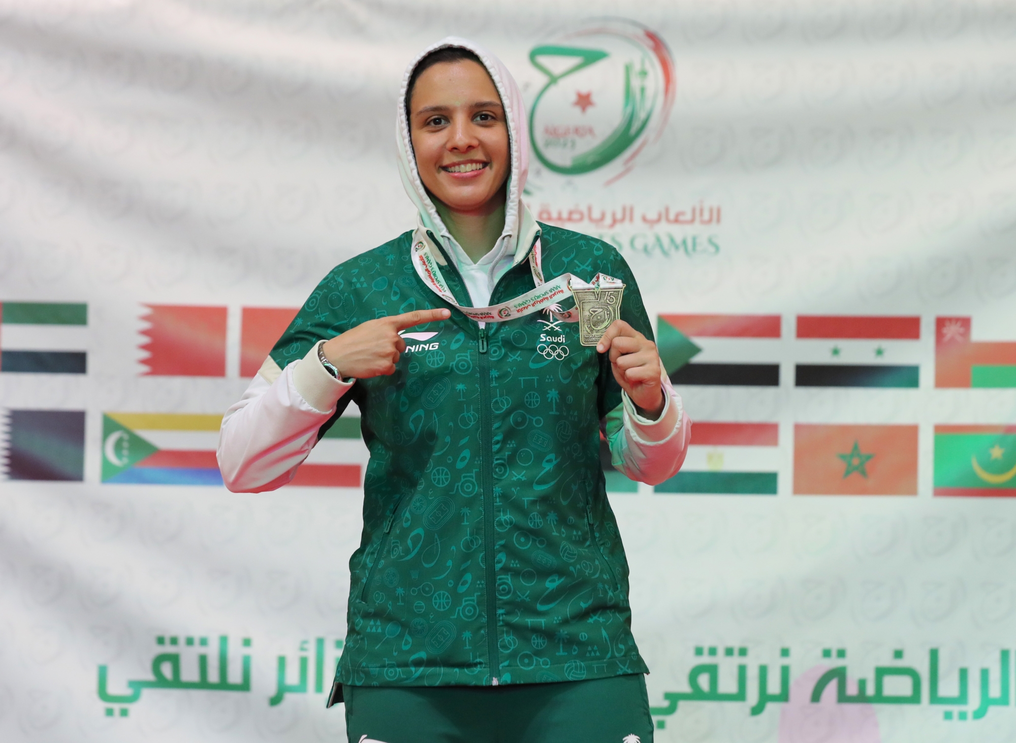 22 ميدالية سعودية بـ"دورة الألعاب العربية"