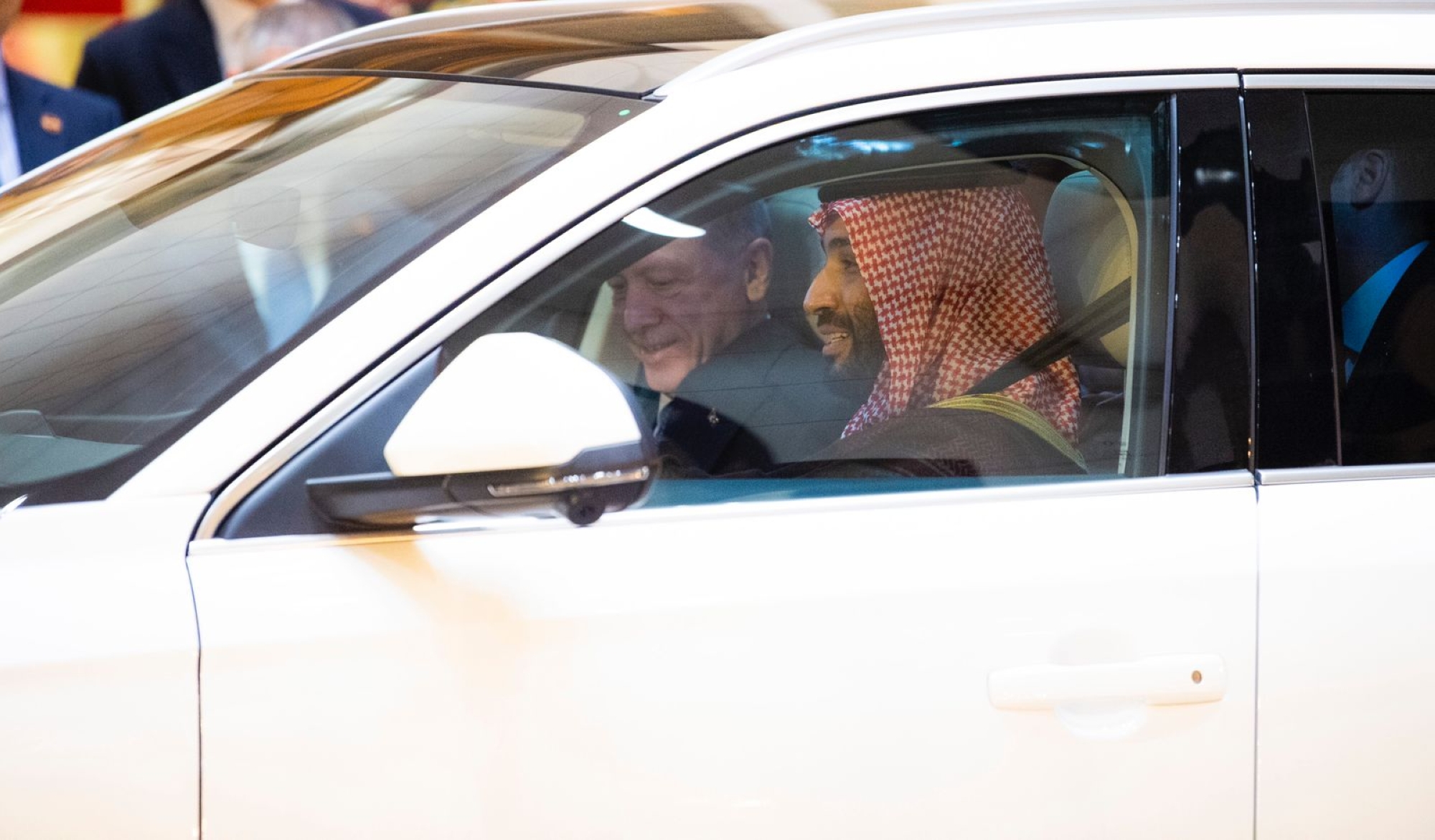 محمد بن سلمان يقود "توغ" برفقة أردوغان