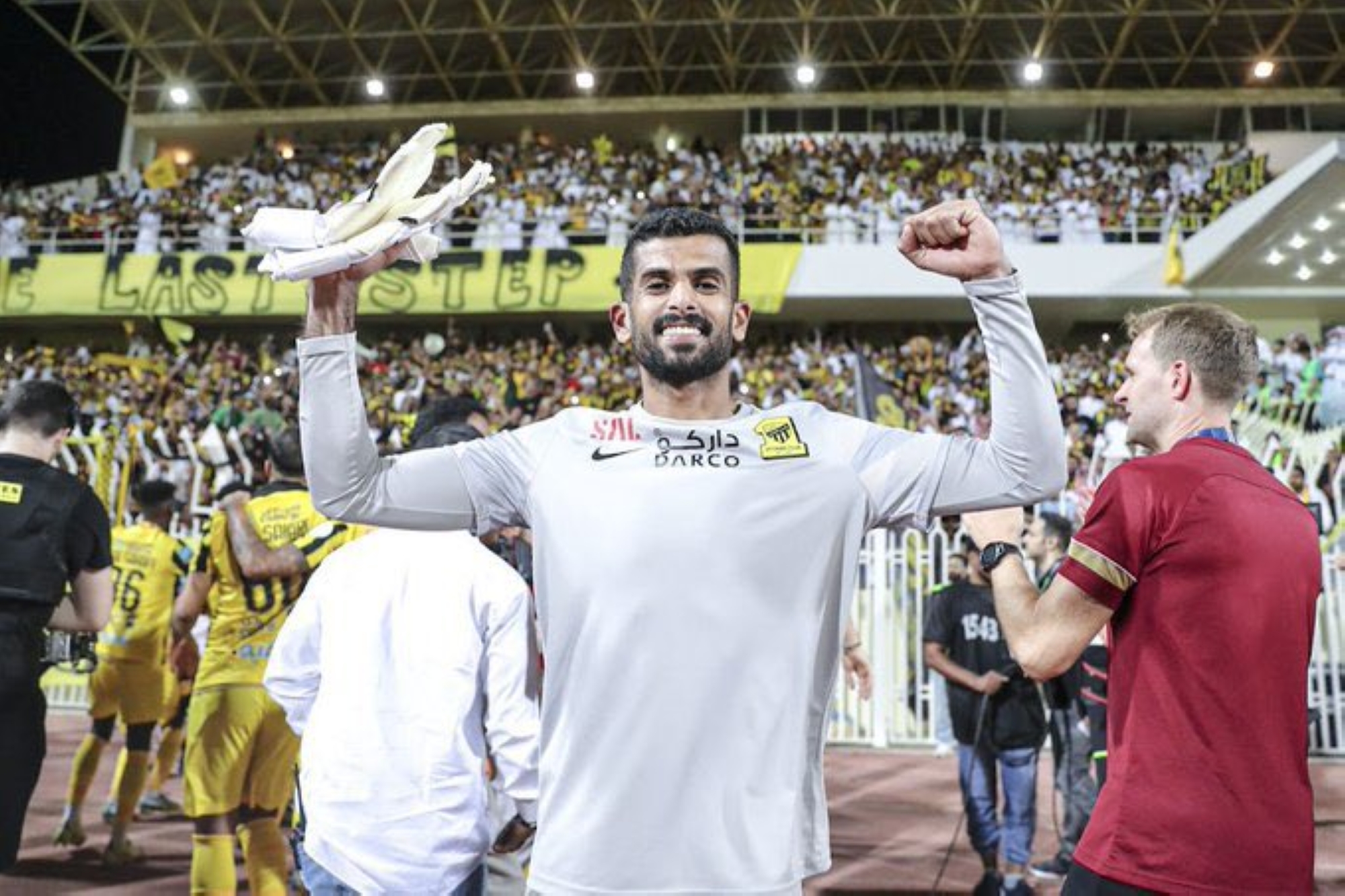 إصابة الجدعاني في مران الاتحاد ونقله للمستشفى