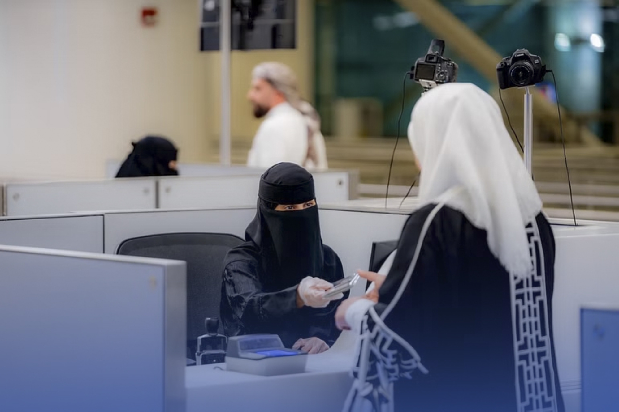 أول فوج لمعتمري العراق بـ"جديدة عرعر"