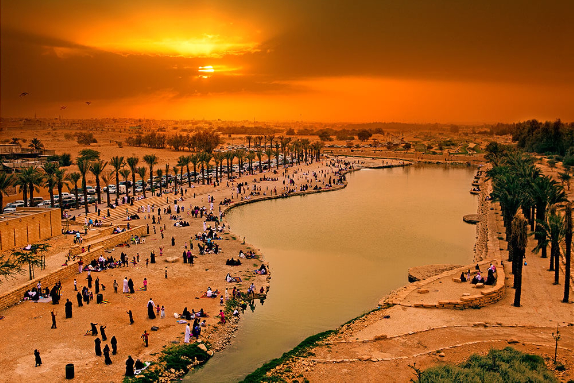 "تأهيل" 70 كيلو من "وادي حنيفة"