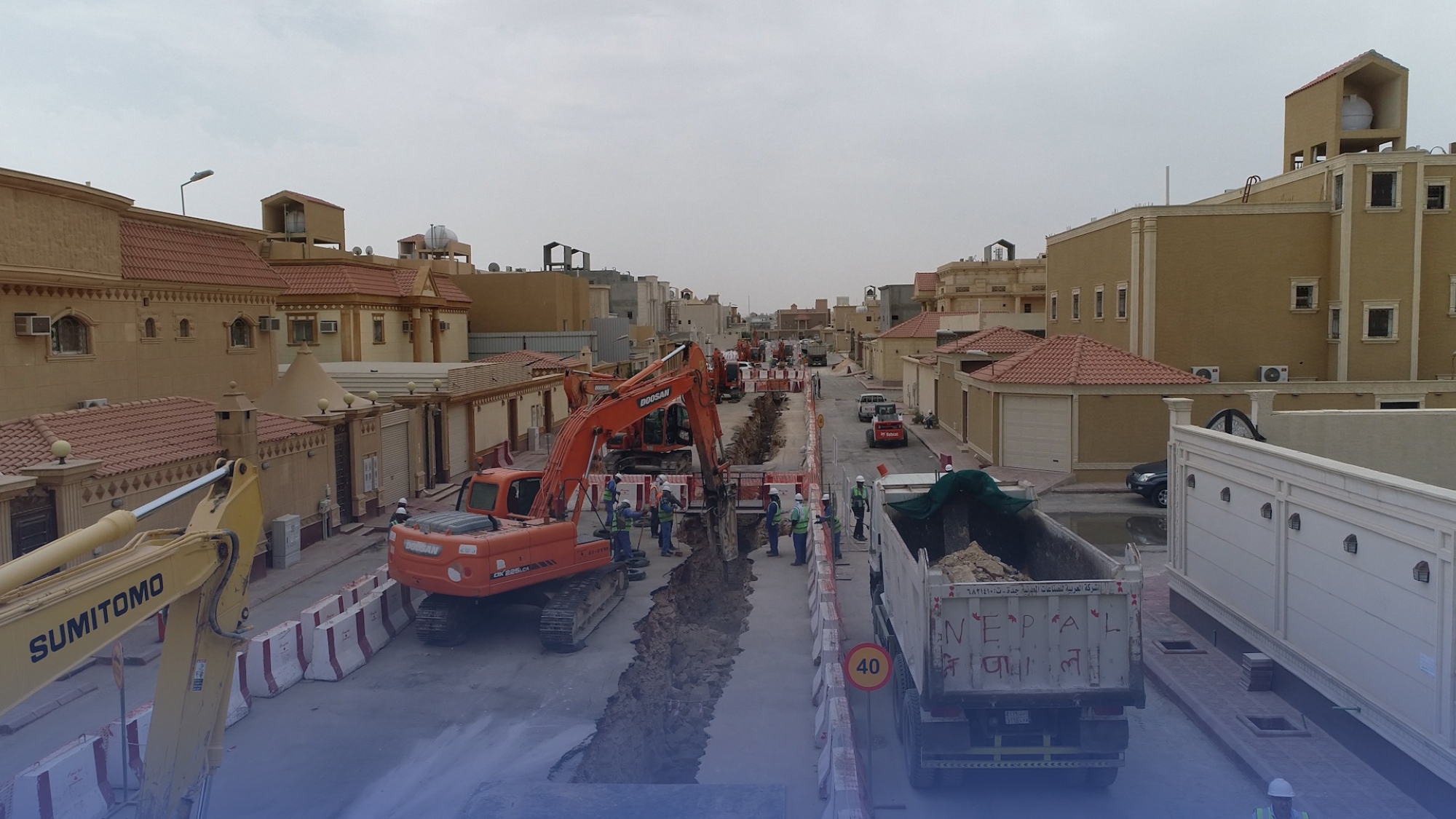 "المياه" و"الكهرباء" تتصدران رخص الحفر بالرياض