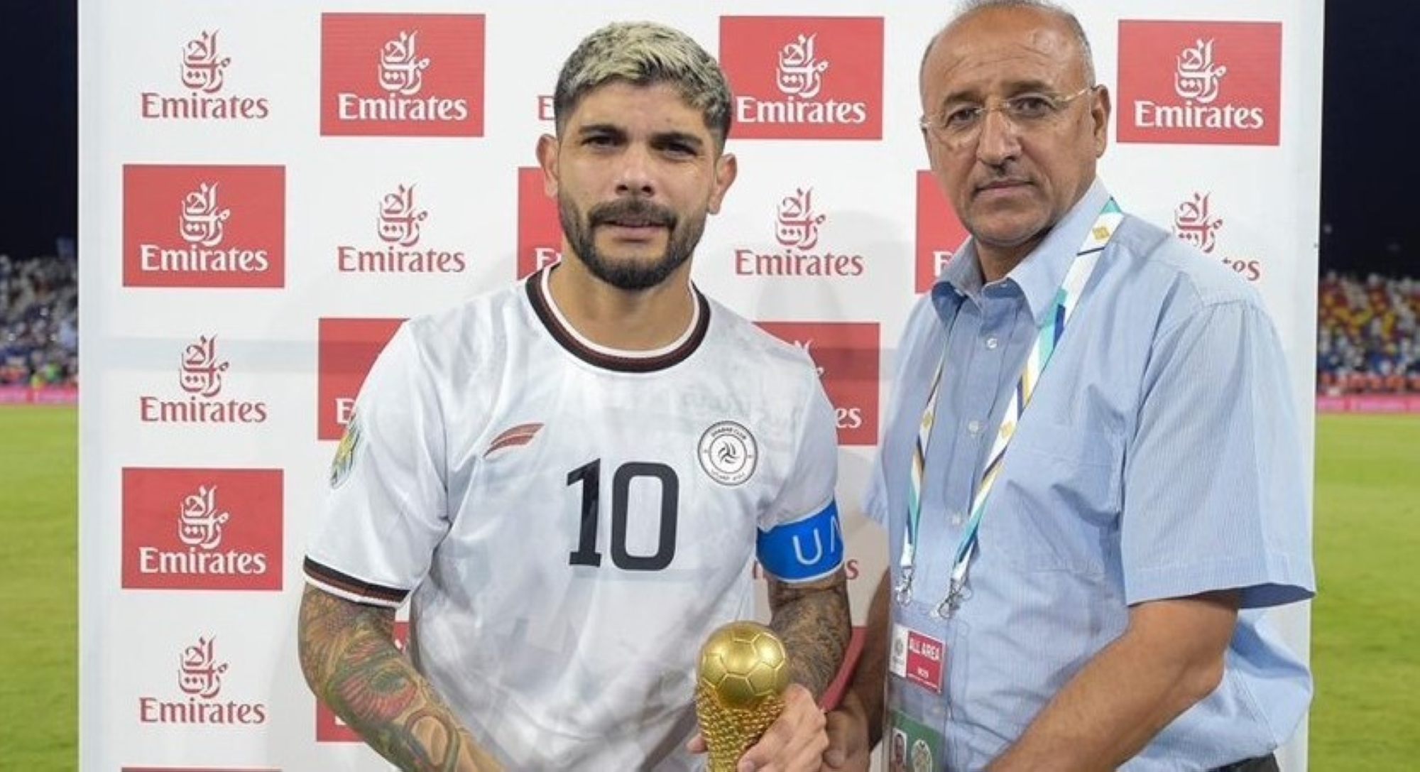 "بانيجا" أفضل لاعب في الديربي