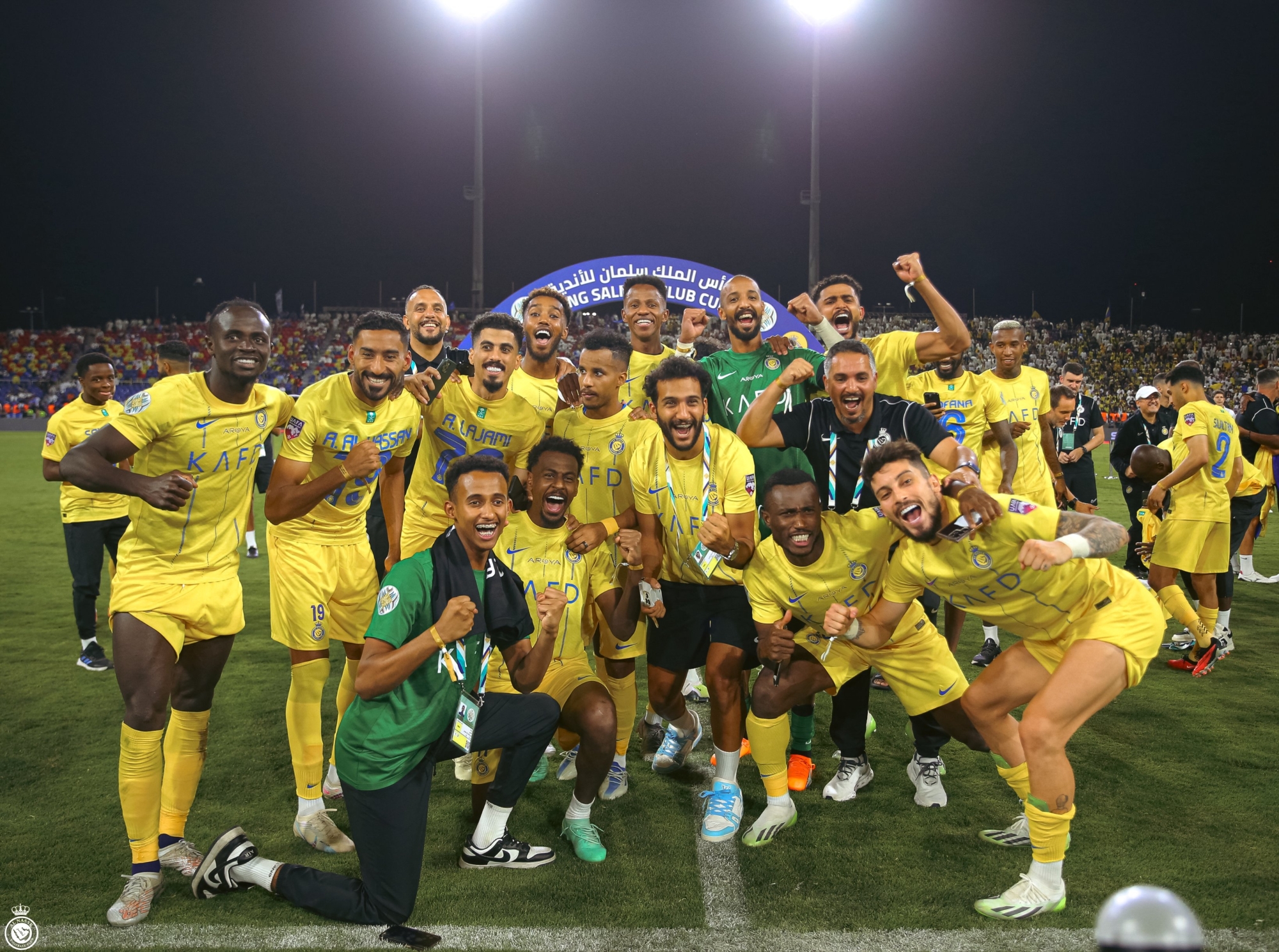 النصر يعتزم إقامة حفل لنجومه الجدد