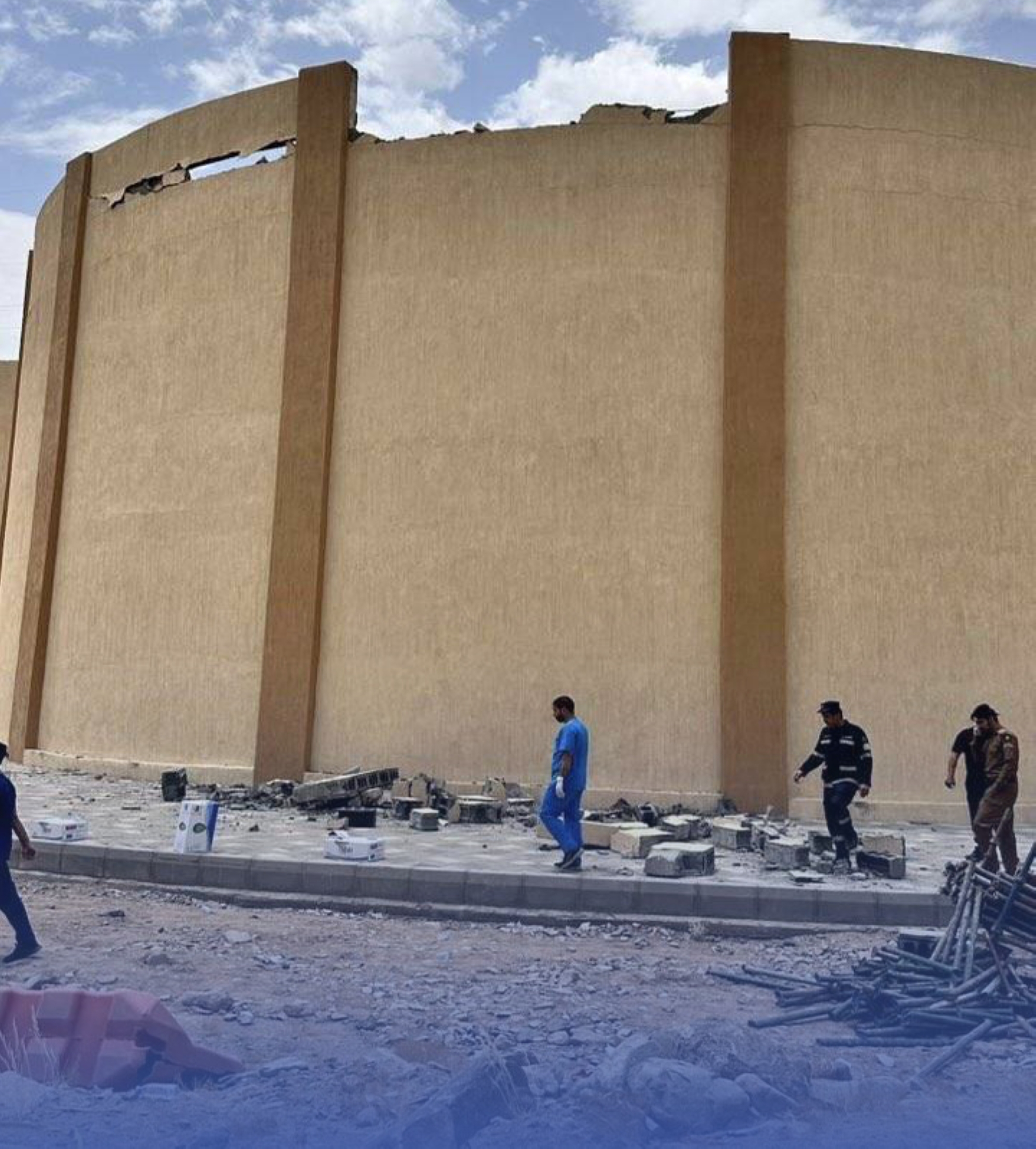 توجيه بالتحقيق في انهيار مبنى بنجران