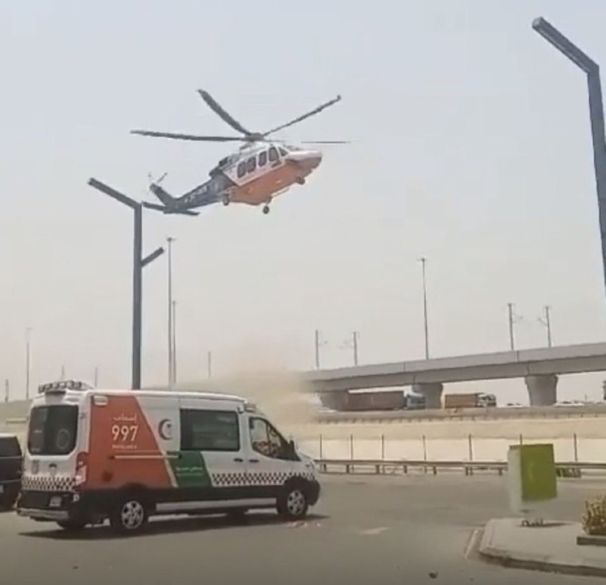 بـ"780 ثانية".. "الإسعاف الجوي" ينقذ باكستاني بجدة