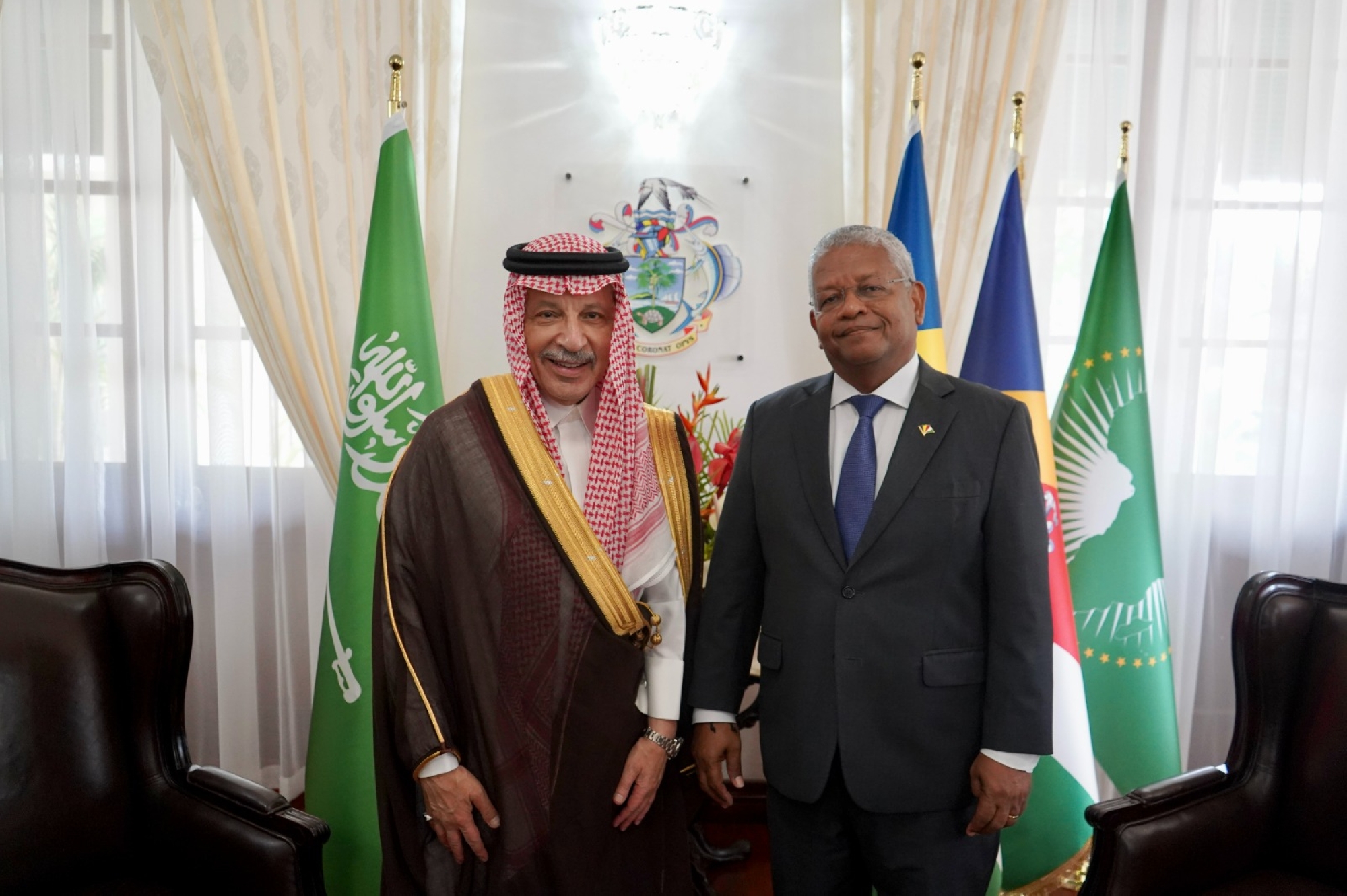 "سيشل" و"القُمر" تدعمان استضافة المملكة لـ"اكسبو"