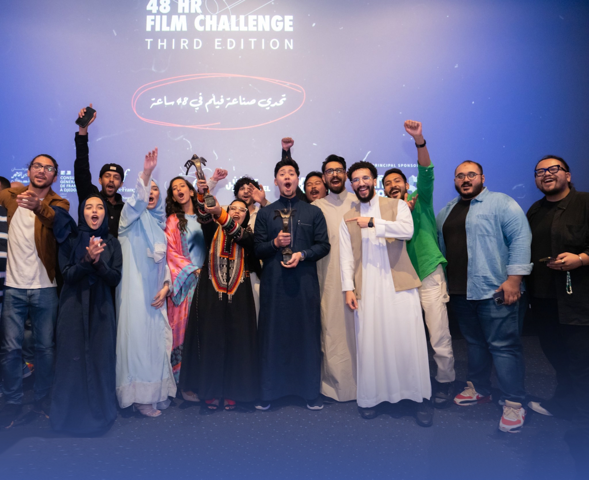 "الفائزين" بتحدي صناعة "الأفلام"