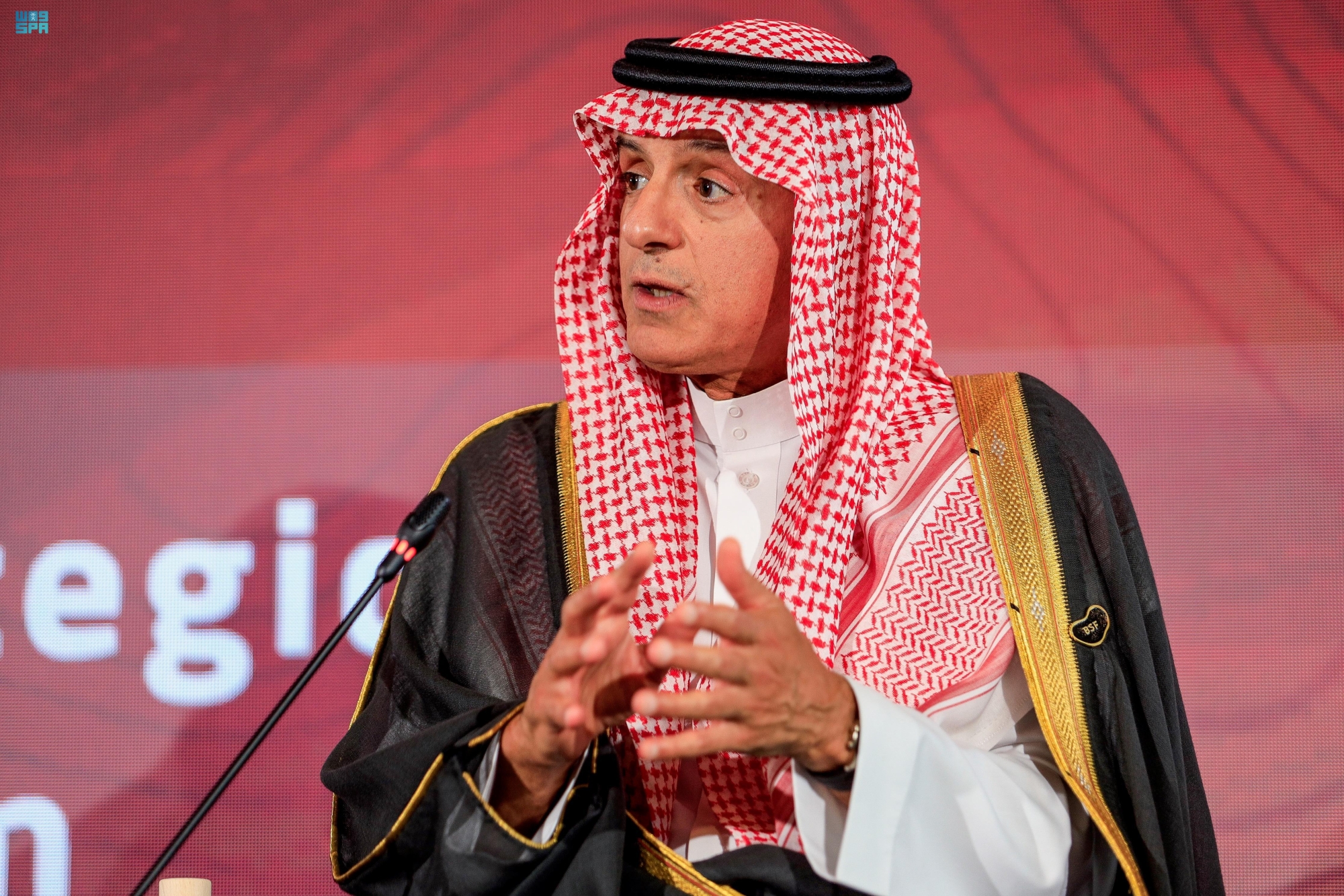 "الجبير" يناقش تحديات الأمن العالمي بـ "مؤتمر بيلد"