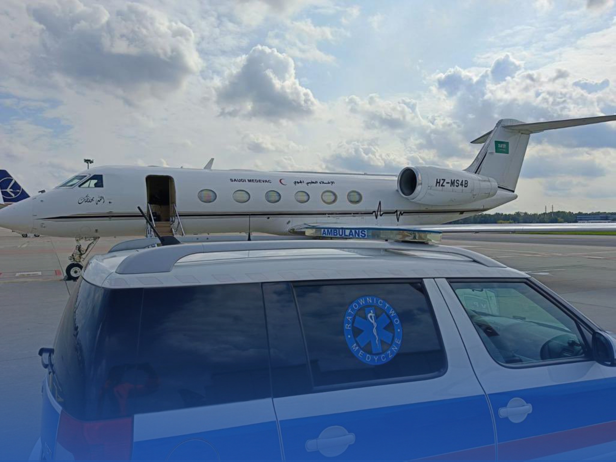 "إخلاء" طبي لمواطنة من "بولندا"