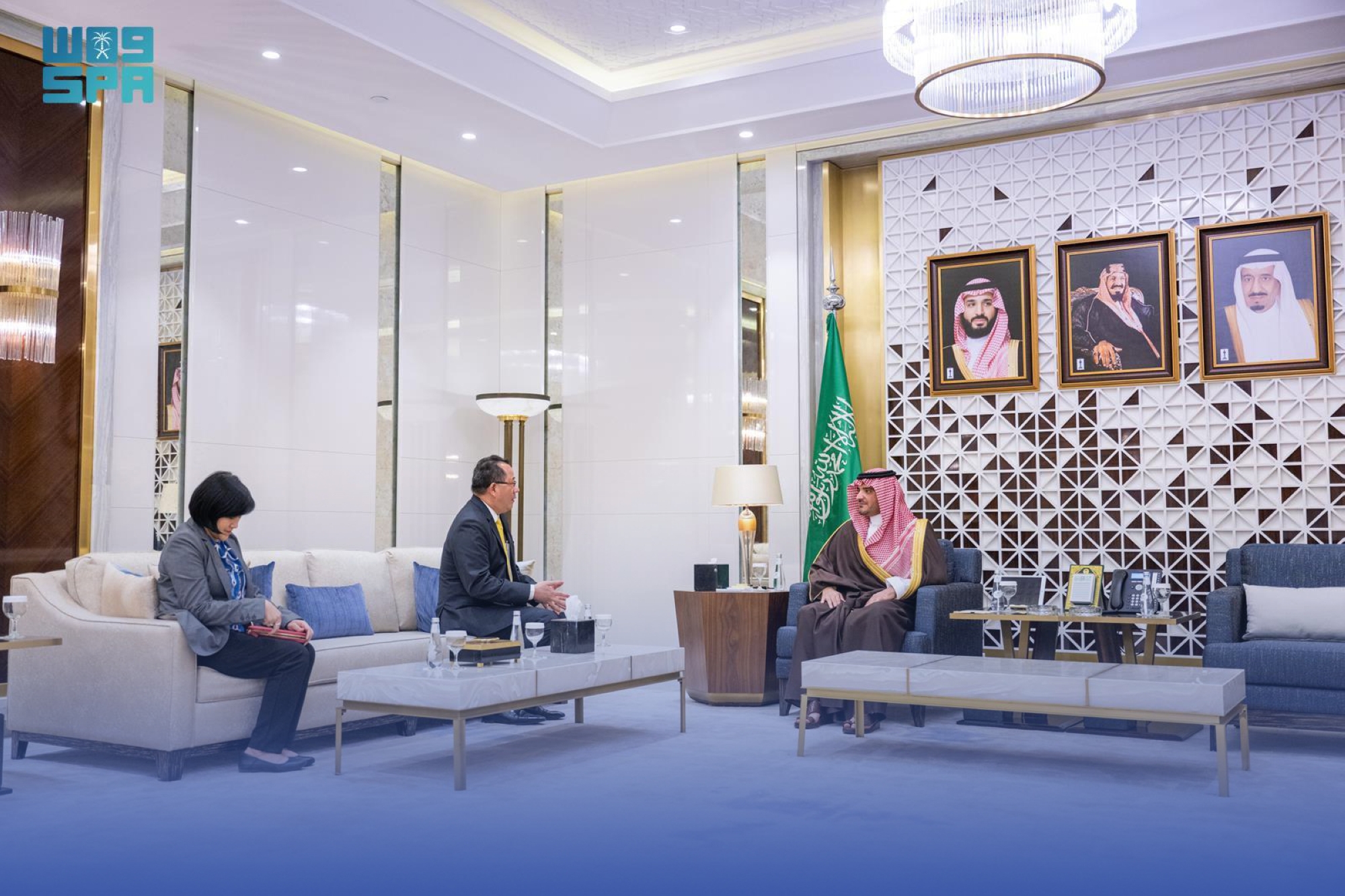 وزير "الداخلية" يستقبل سفيري بلجيكا وتايلند