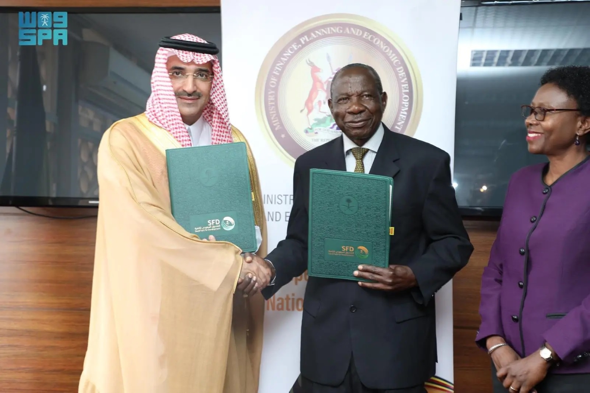 "السعودية" تدعم قلوب الأوغنديين