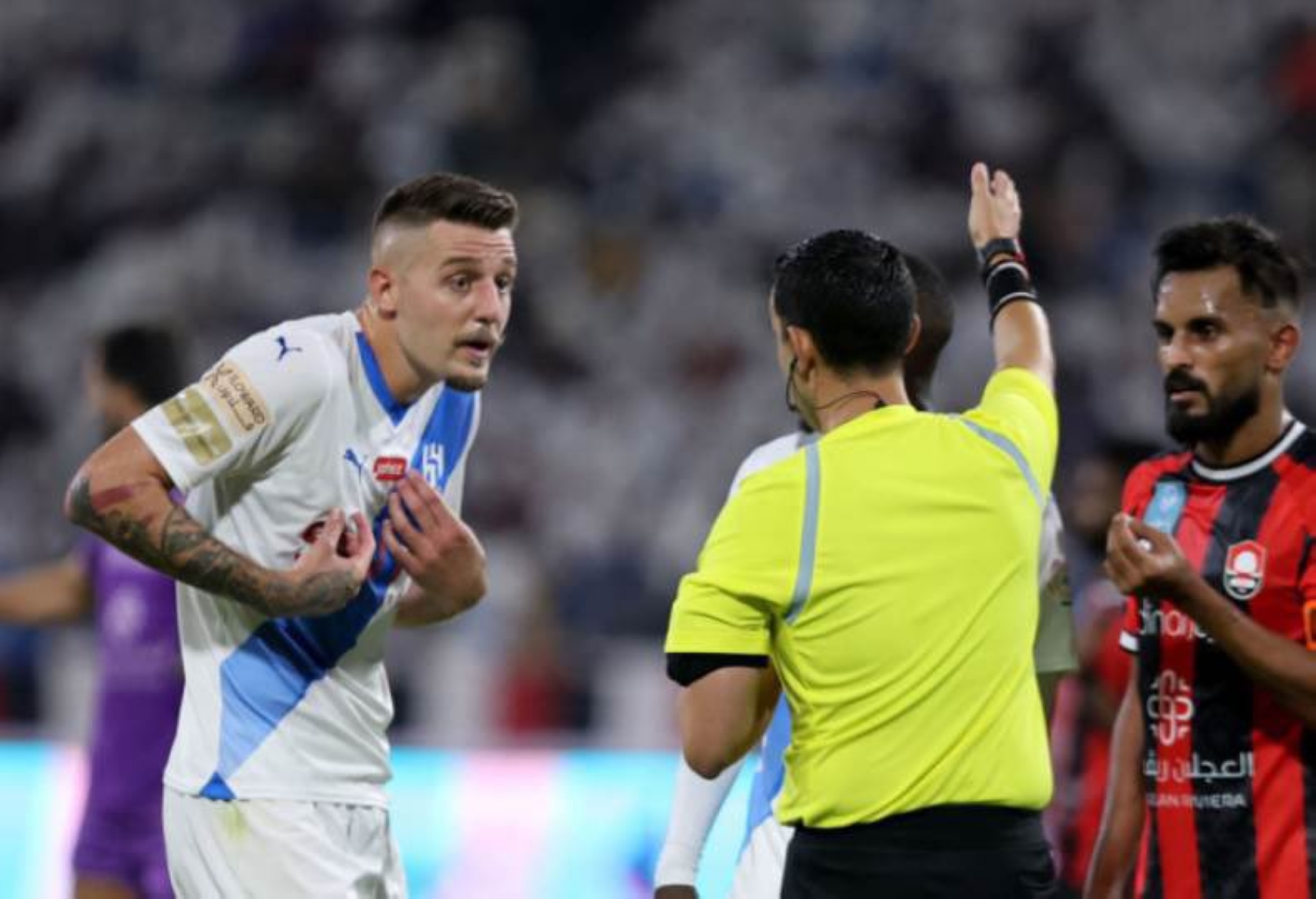 دائرة الحكام: طرد سافيتش أمام الهلال غير صحيح