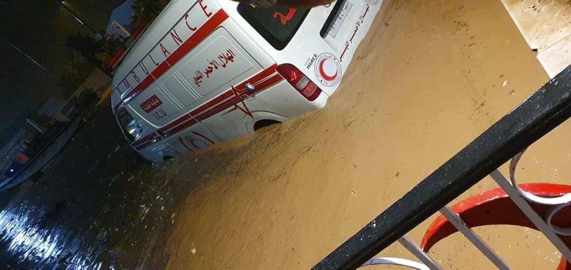 العاصفة "دانيال" تضرب مناطق ليبية