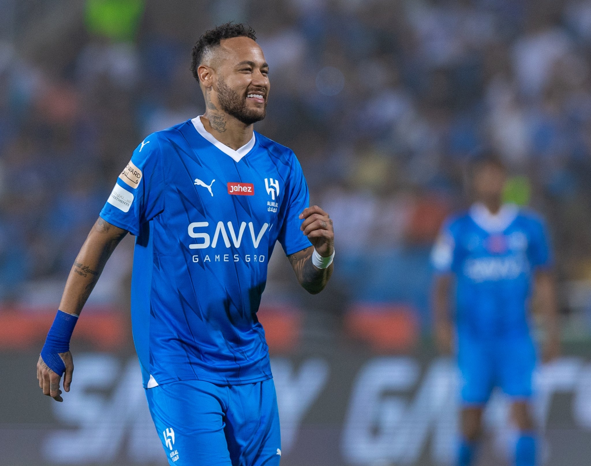 نيمار يشارك لأول مرة بقميص الهلال