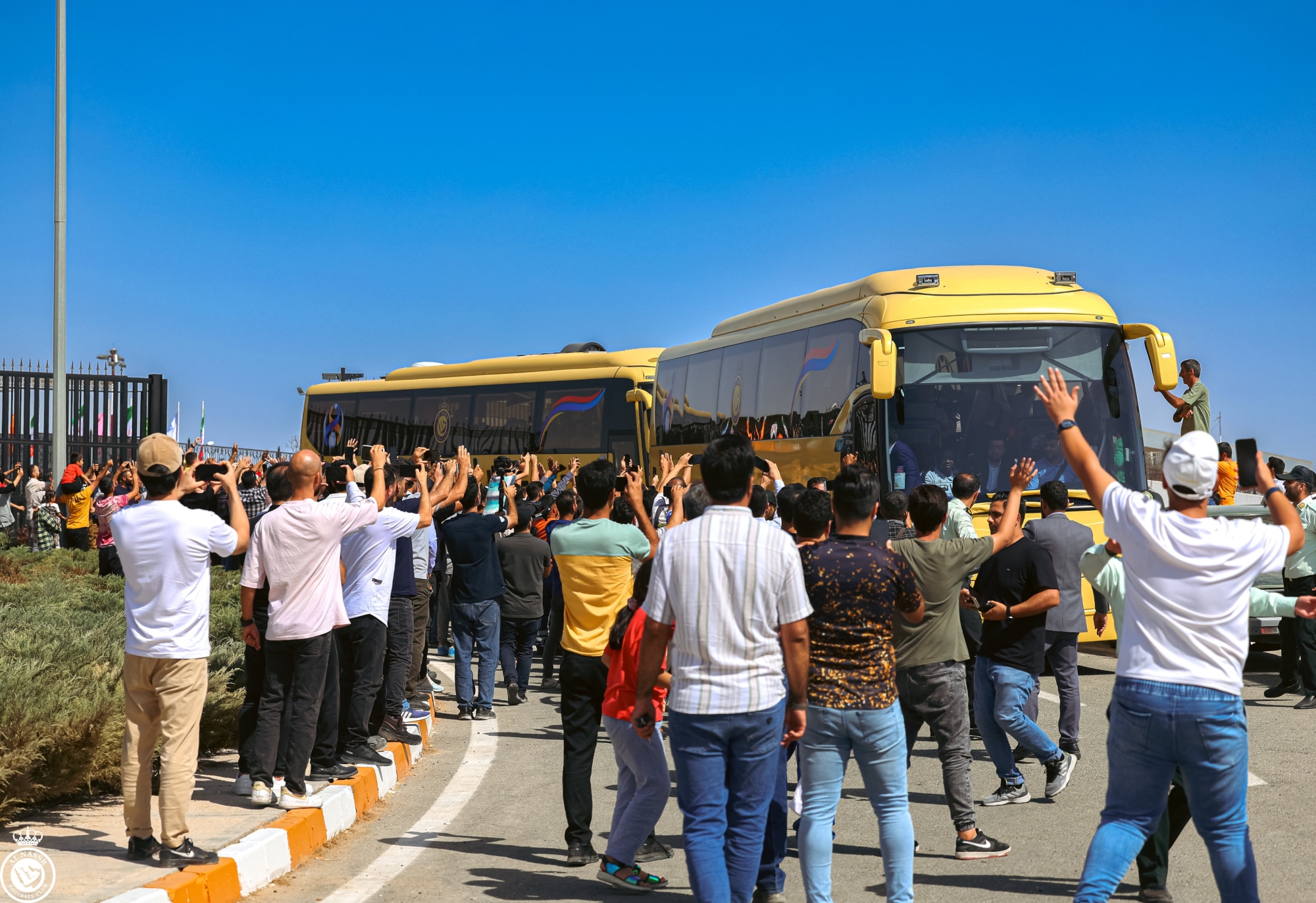 استقبال أسطوري لرونالدو والنصر في إيران