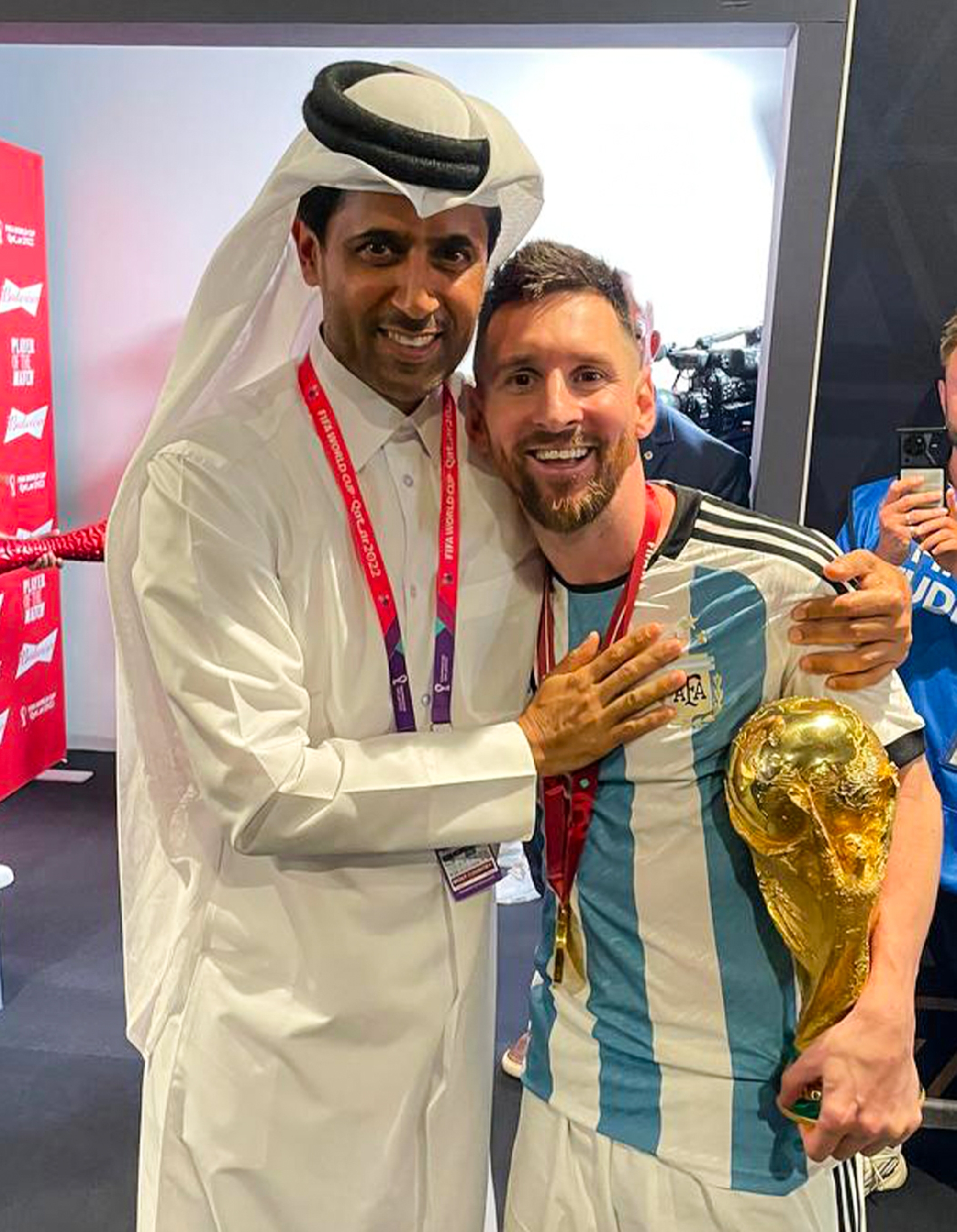 الخليفي يرد على ميسي بخصوص احتفالية المونديال
