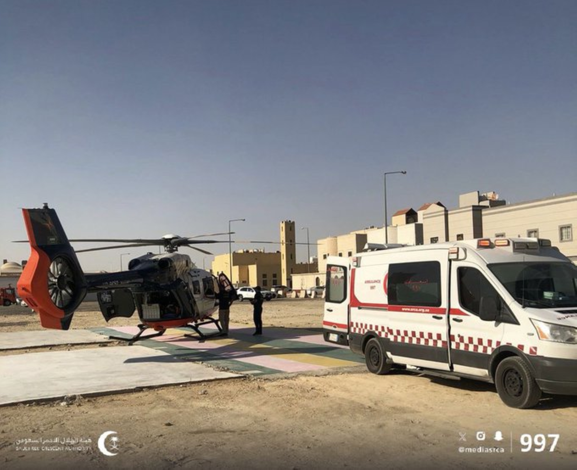 الإسعاف الجوي بمواجهة "حصاد الحوادث"