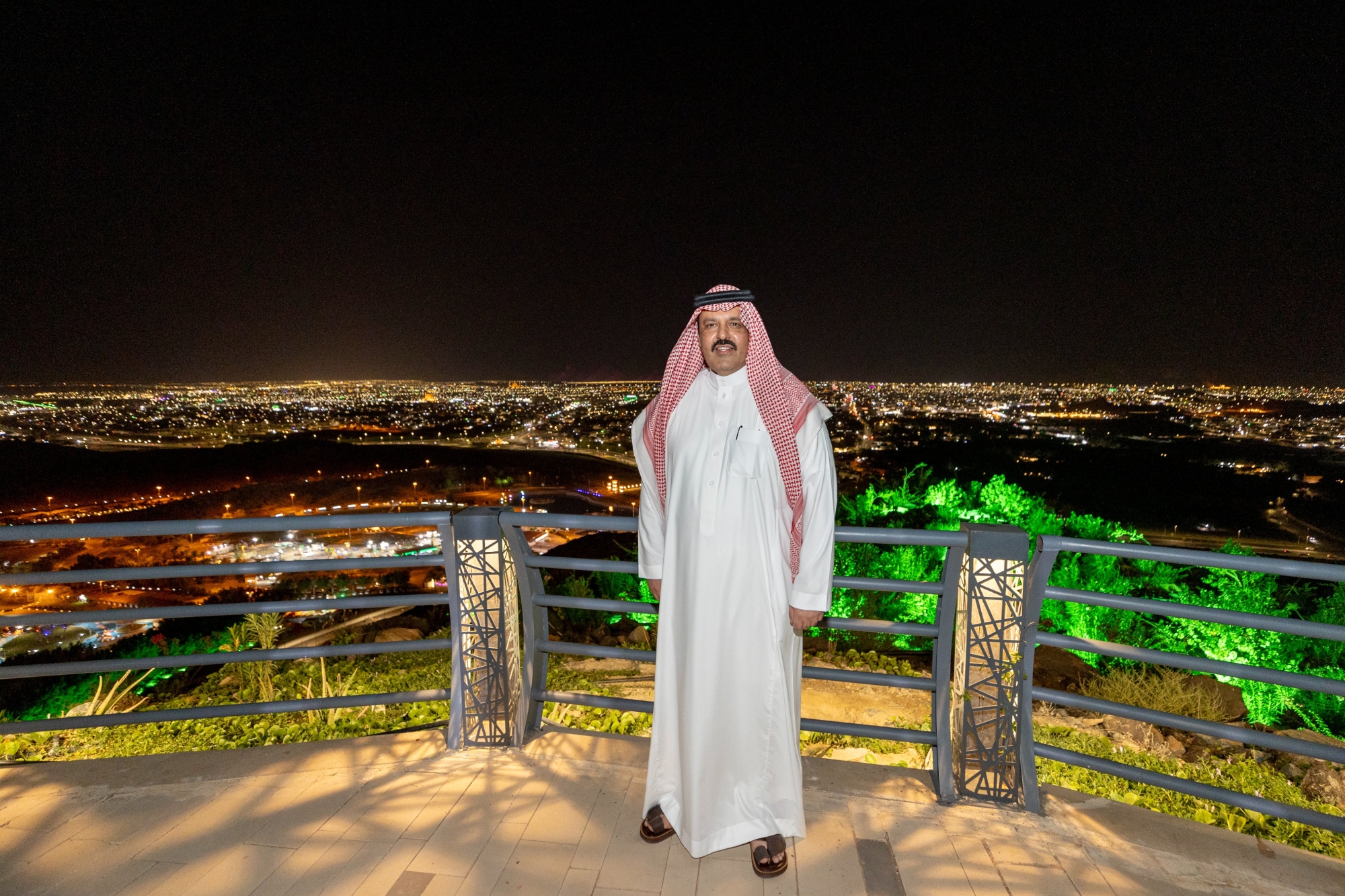 موقدة "الطائي".. حائل من "الجو"