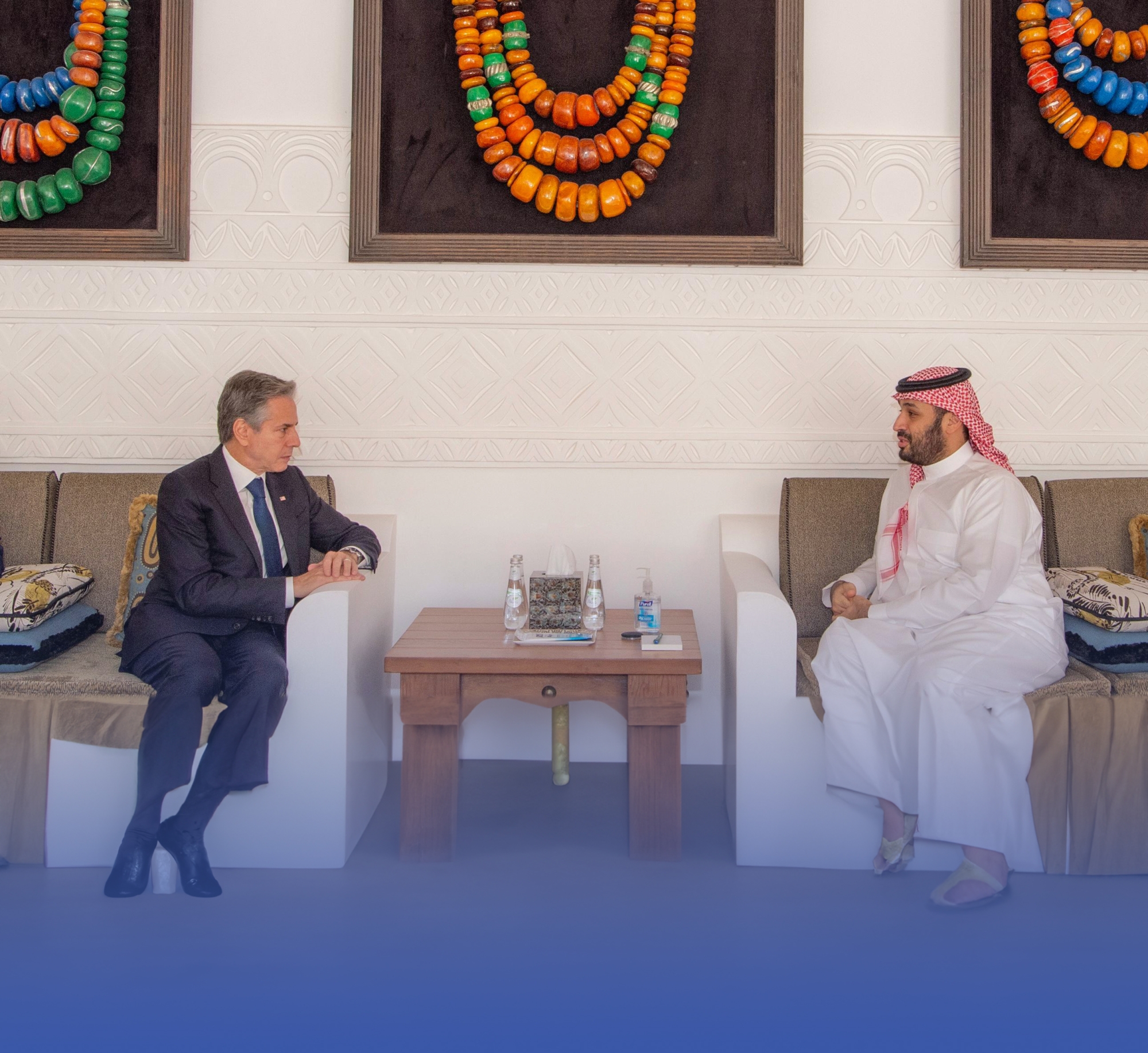 ولي العهد: نرفض استهداف المدنيين