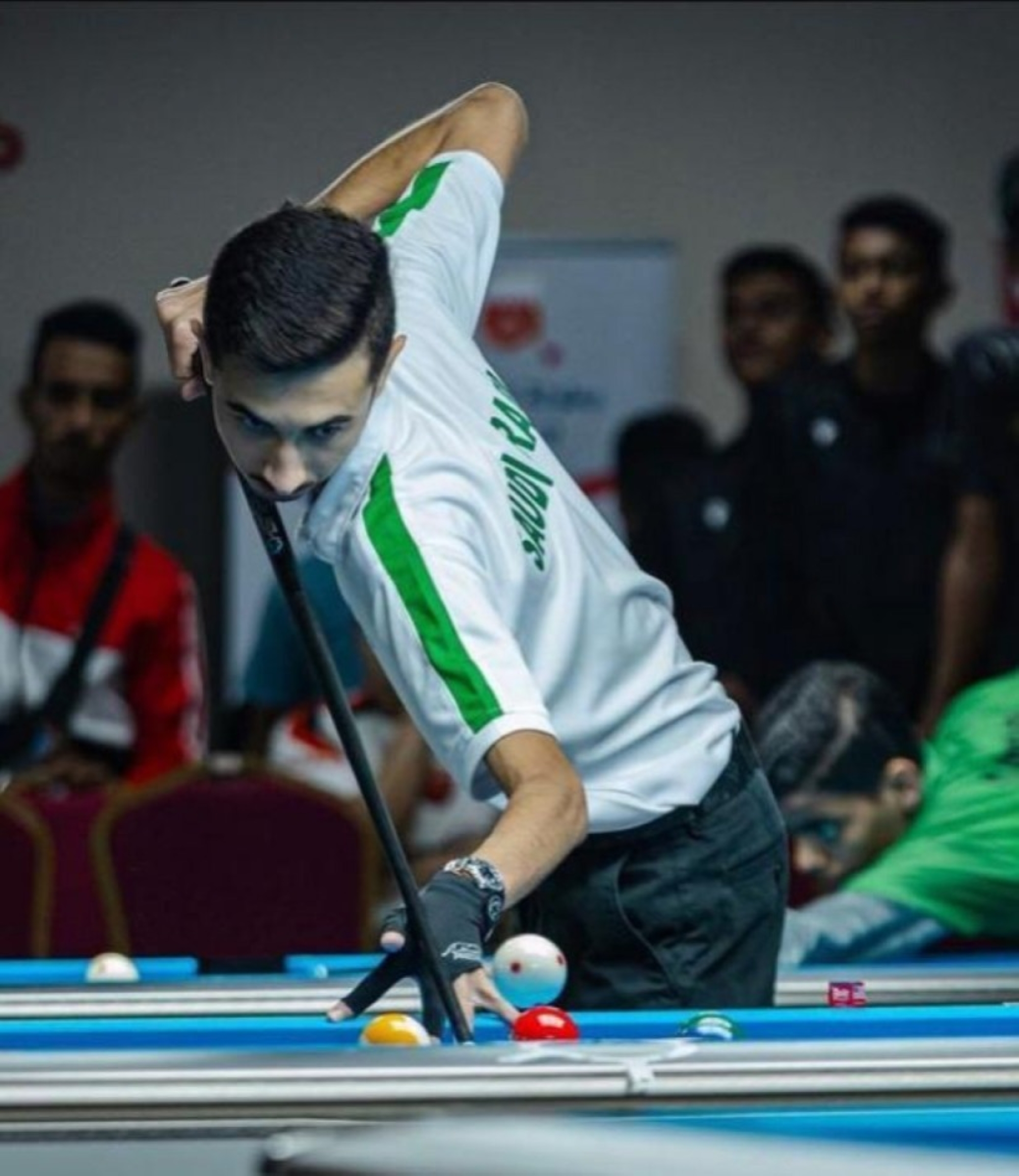الغامدي يمثل "أخضر البلياردو" في "كأس العالم"