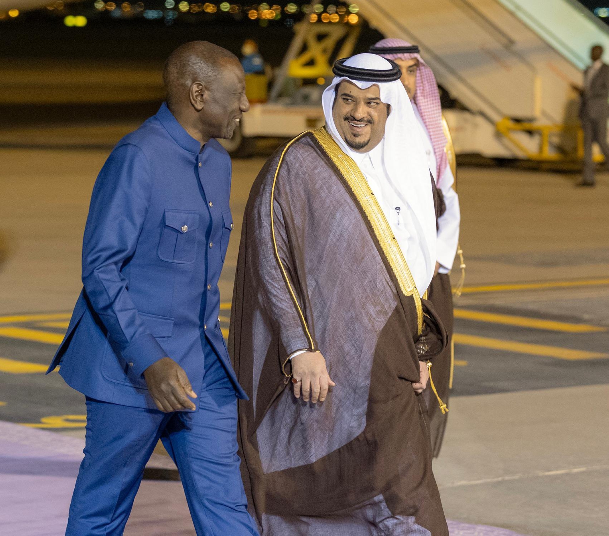 الرئيس الكيني يصل "الرياض"