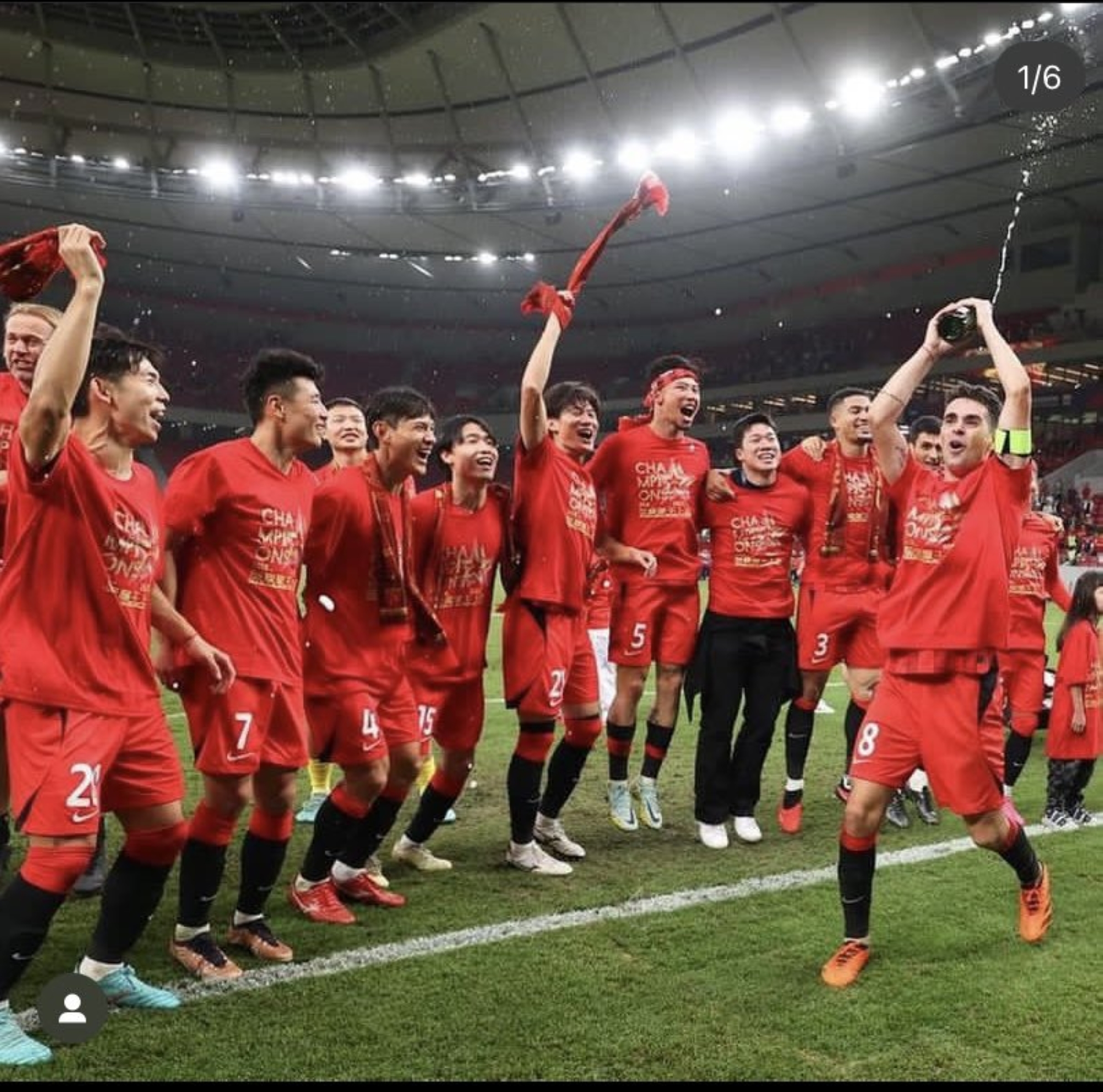 "شنغهاي بورت" يفوز بـ"الدوري الصيني"