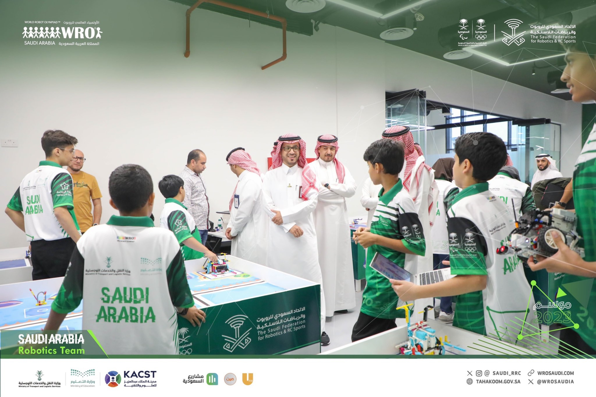 منتخب "الروبوت" بـ"الأولمبياد العالمي"