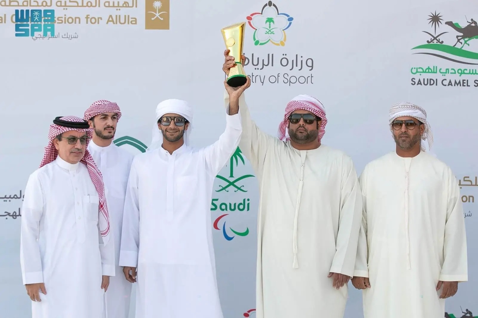 السعودية والإمارات أبطالاً بميدان تبوك لـ"الهجن"