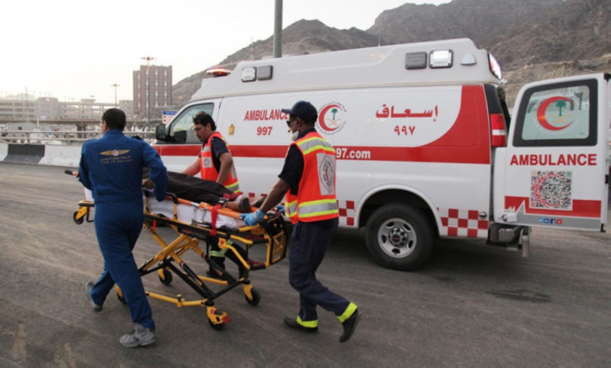 998  بلاغا للهلال الأحمر بنجران بـ "شهر"