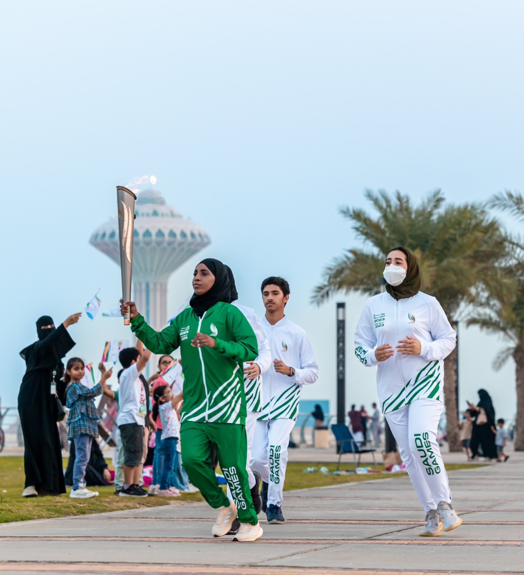 شعلة "الألعاب السعودية" بـ"المنطقة الشرقية"