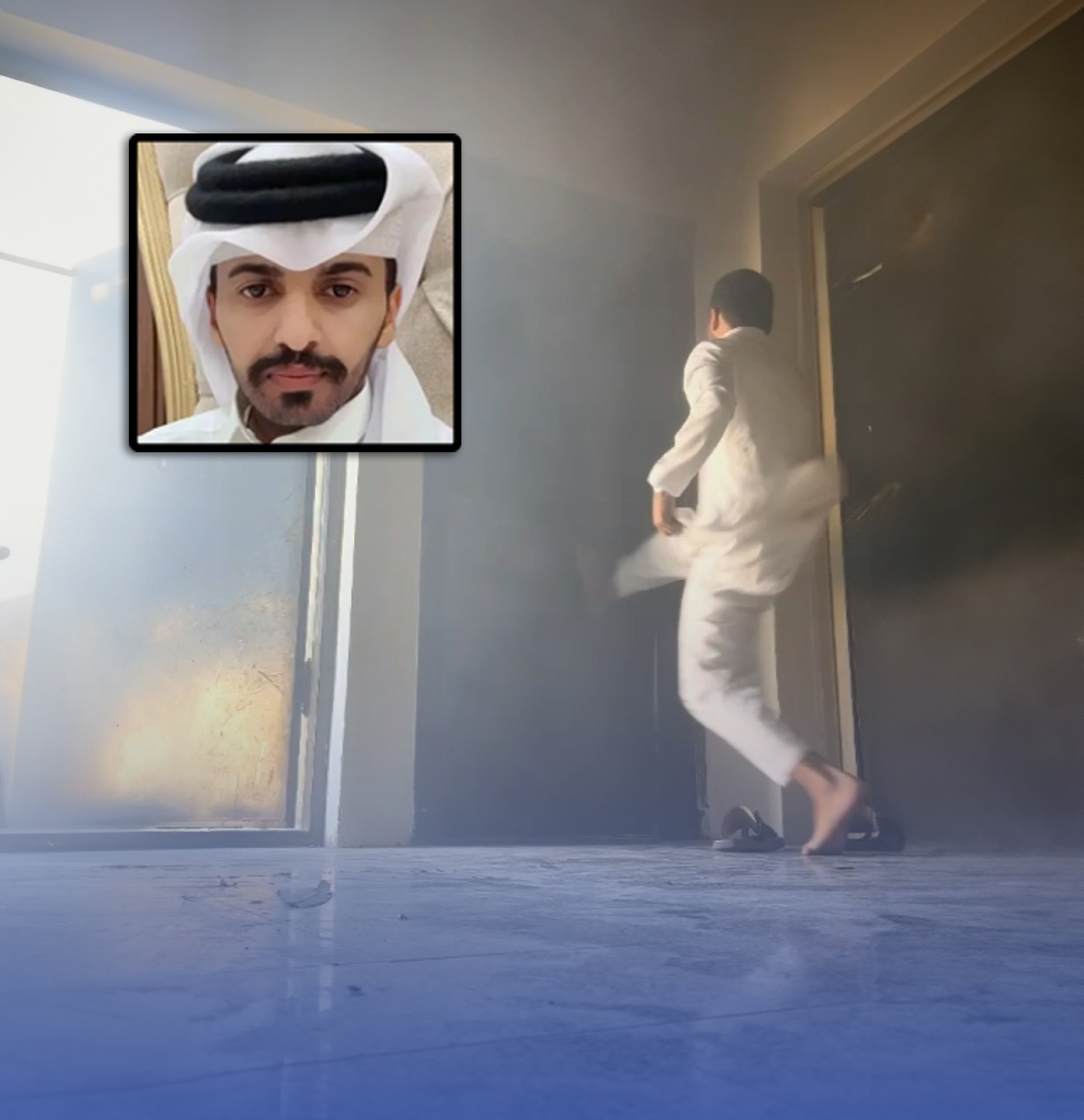 "اليامي".. كرّس الشهامة بإنقاذ جيرانه "من النار"