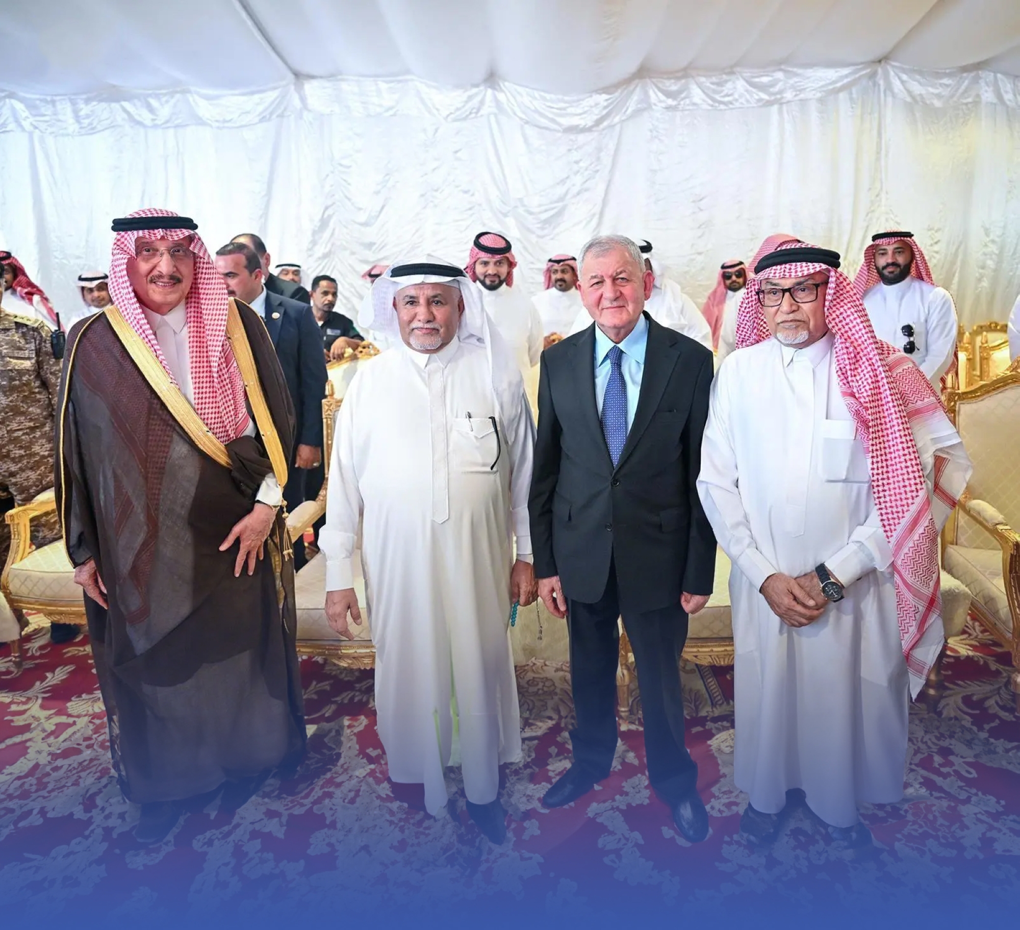 الرئيس العراقي في "وادي جازان"